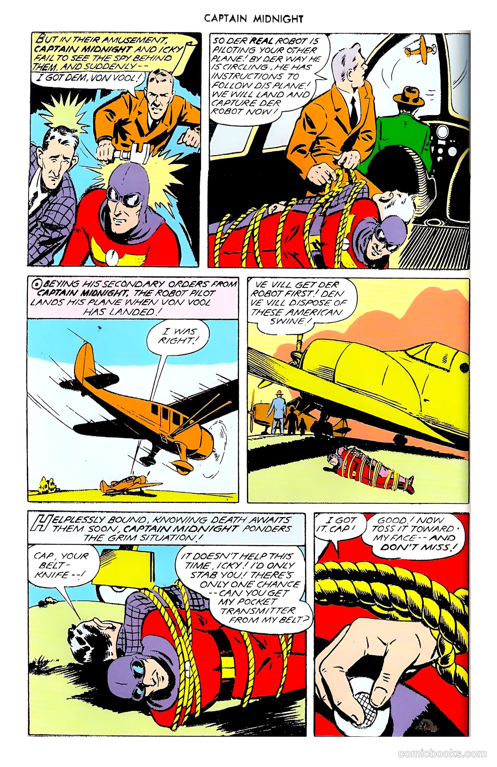 Captain Midnight #9 (1943) — page 64 of 68
