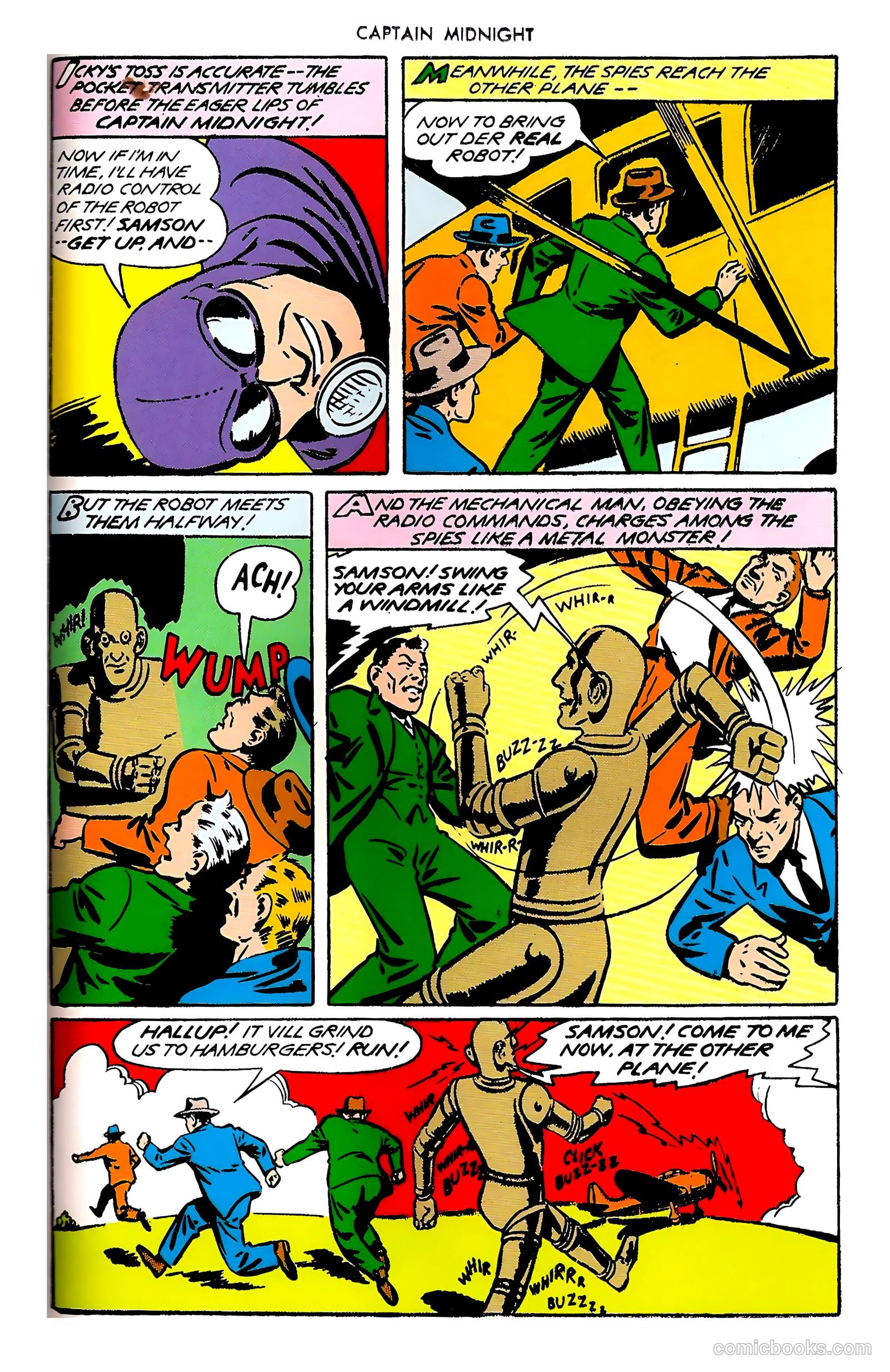 Captain Midnight #9 (1943) — page 65 of 68
