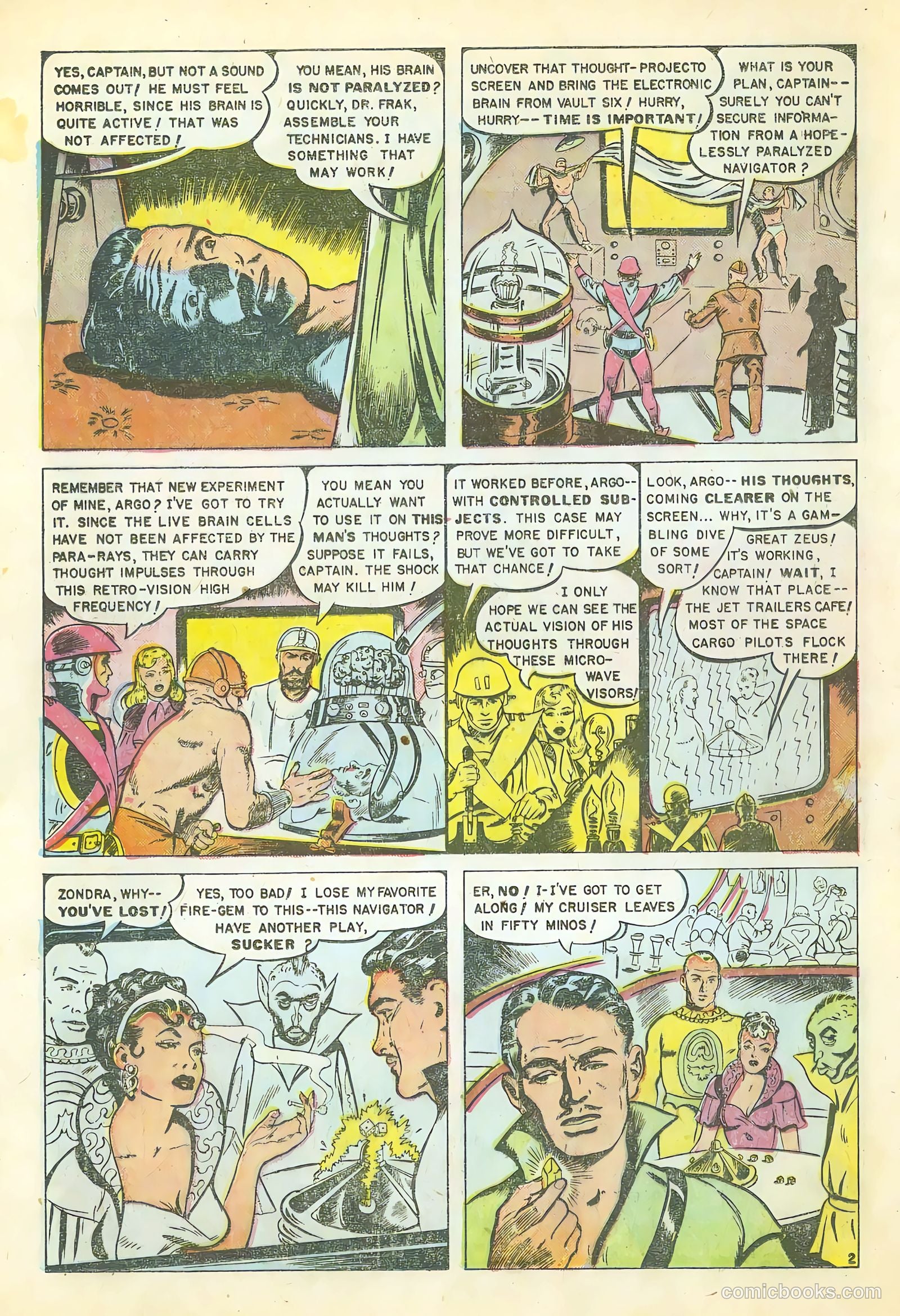 Captain Rocket #1 (1951) — page 4 of 36