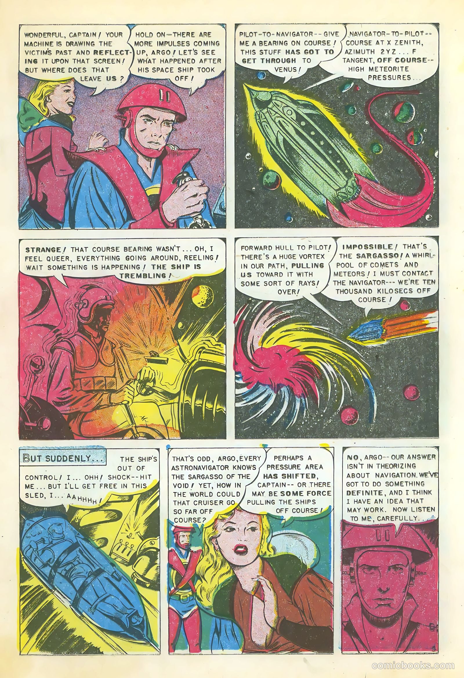 Captain Rocket #1 (1951) — page 5 of 36