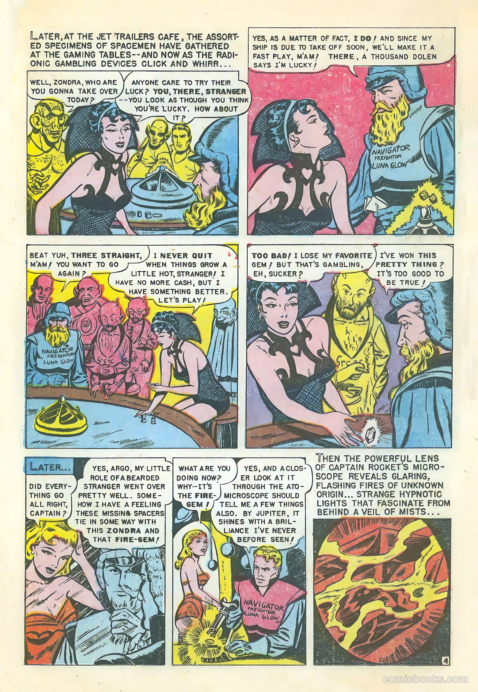 Captain Rocket #1 (1951) — page 6 of 36