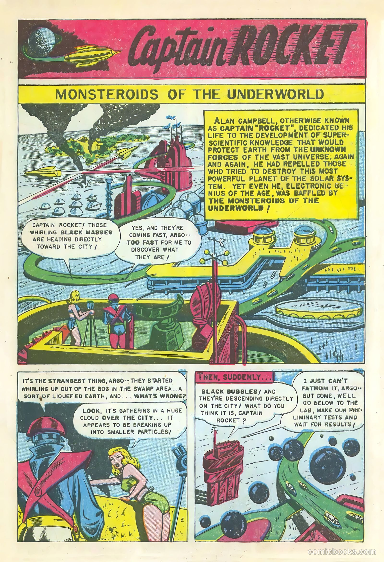 Captain Rocket #1 (1951) — page 11 of 36