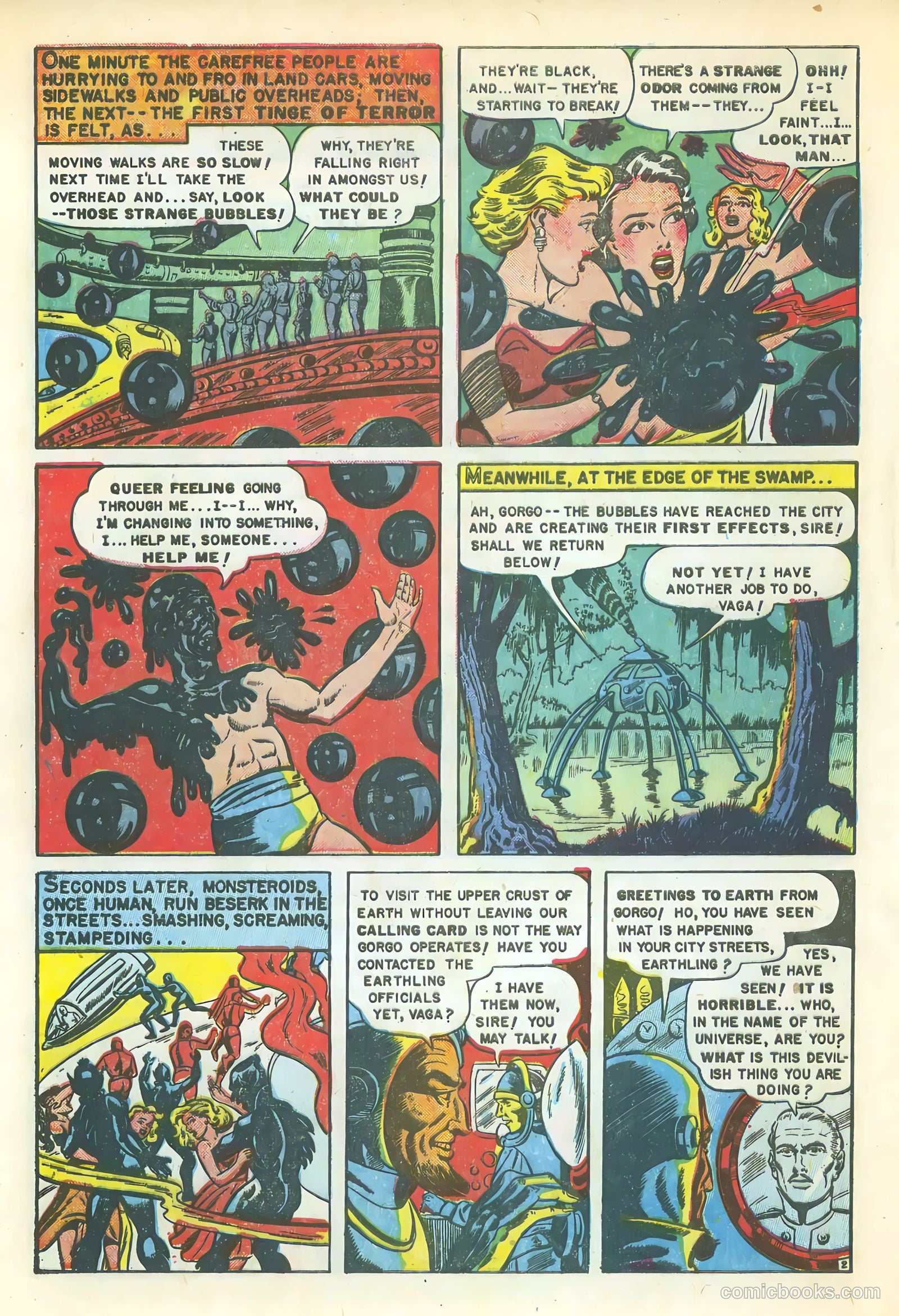 Captain Rocket #1 (1951) — page 12 of 36