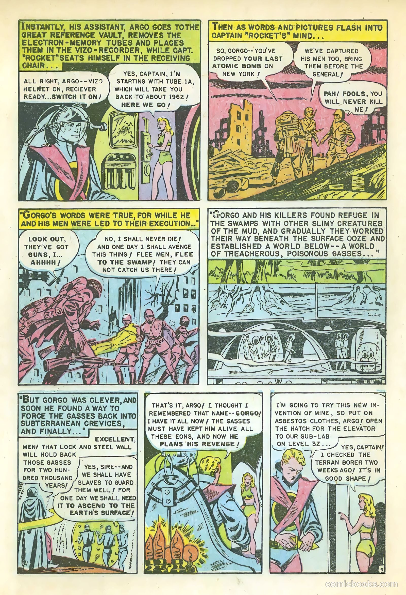 Captain Rocket #1 (1951) — page 14 of 36