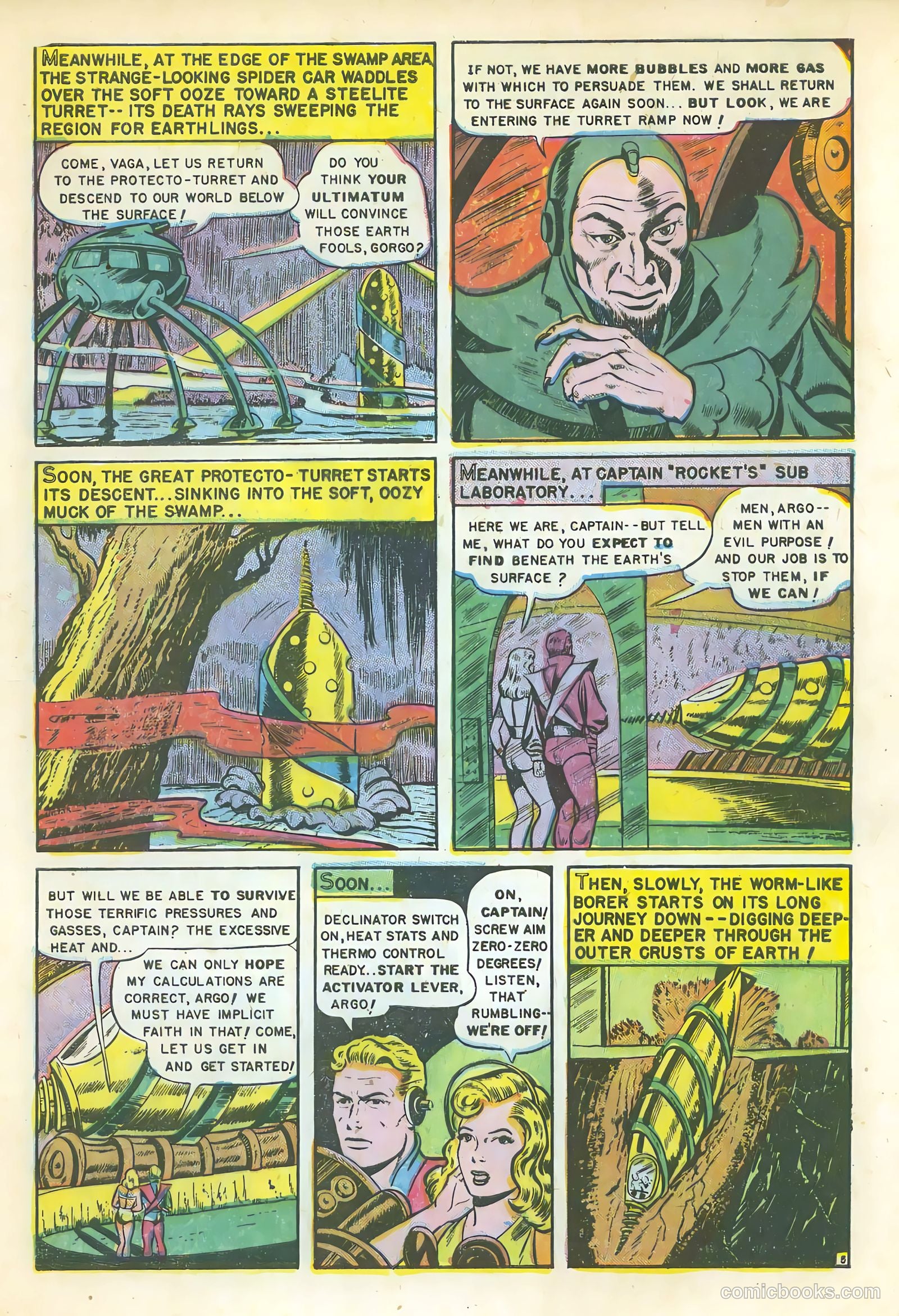 Captain Rocket #1 (1951) — page 15 of 36