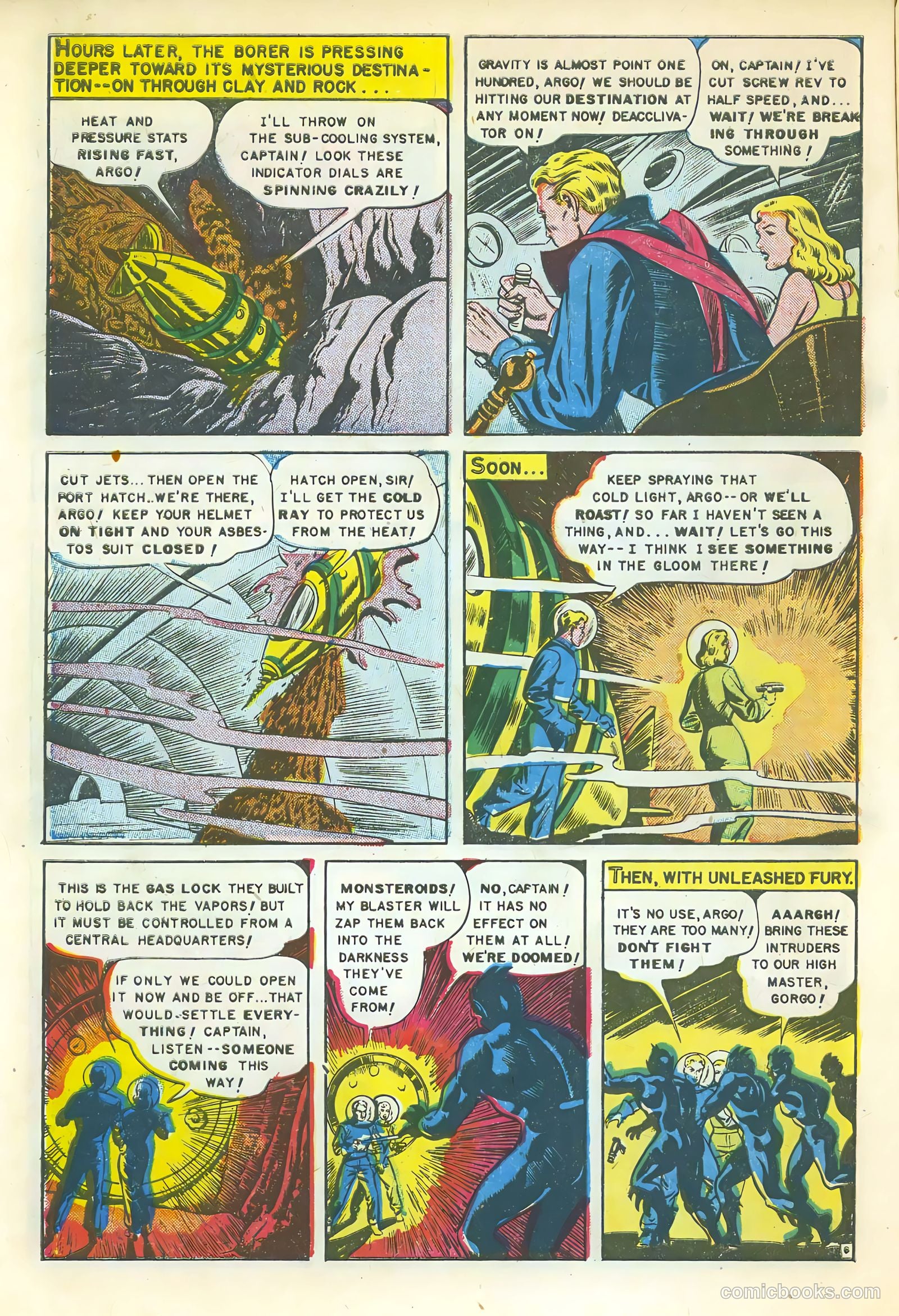 Captain Rocket #1 (1951) — page 16 of 36