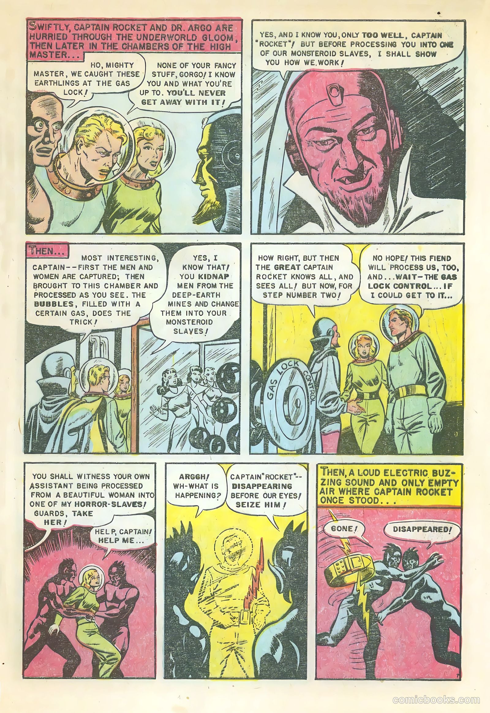 Captain Rocket #1 (1951) — page 17 of 36
