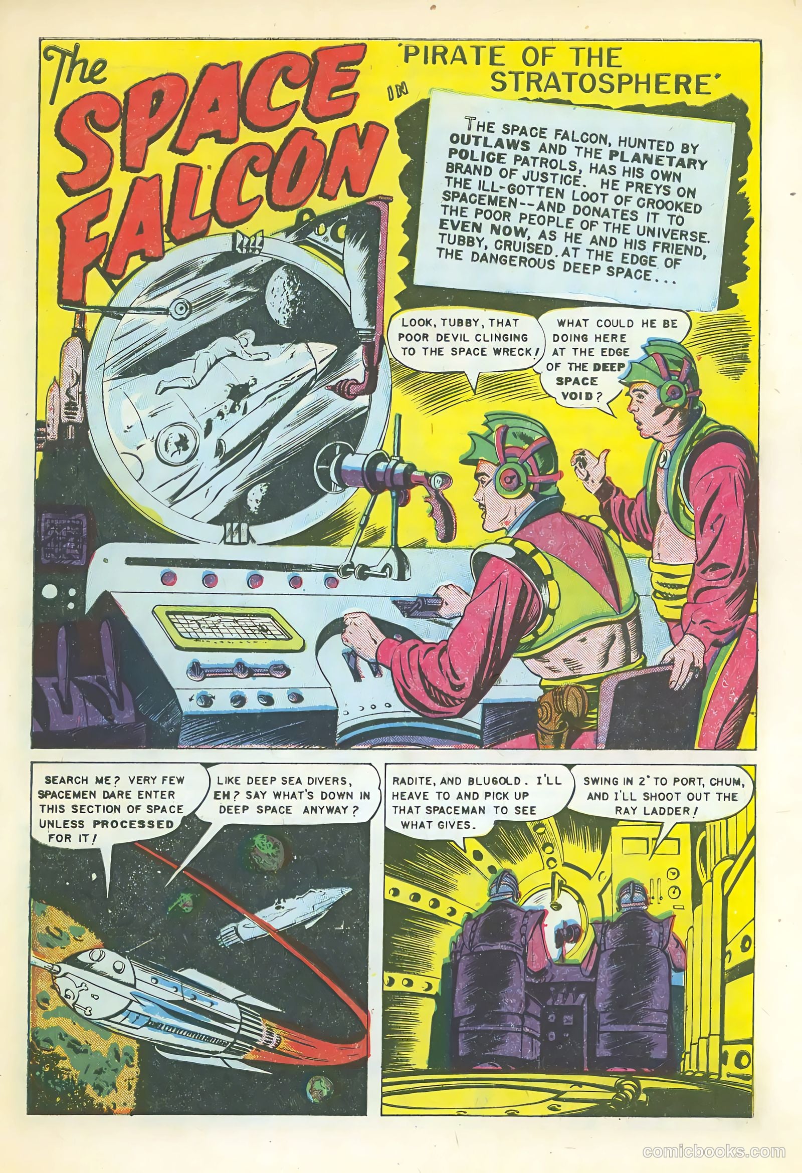 Captain Rocket #1 (1951) — page 21 of 36