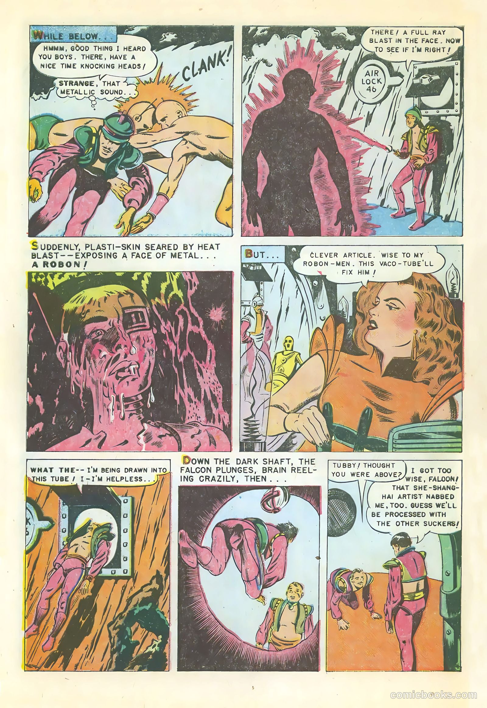 Captain Rocket #1 (1951) — page 24 of 36
