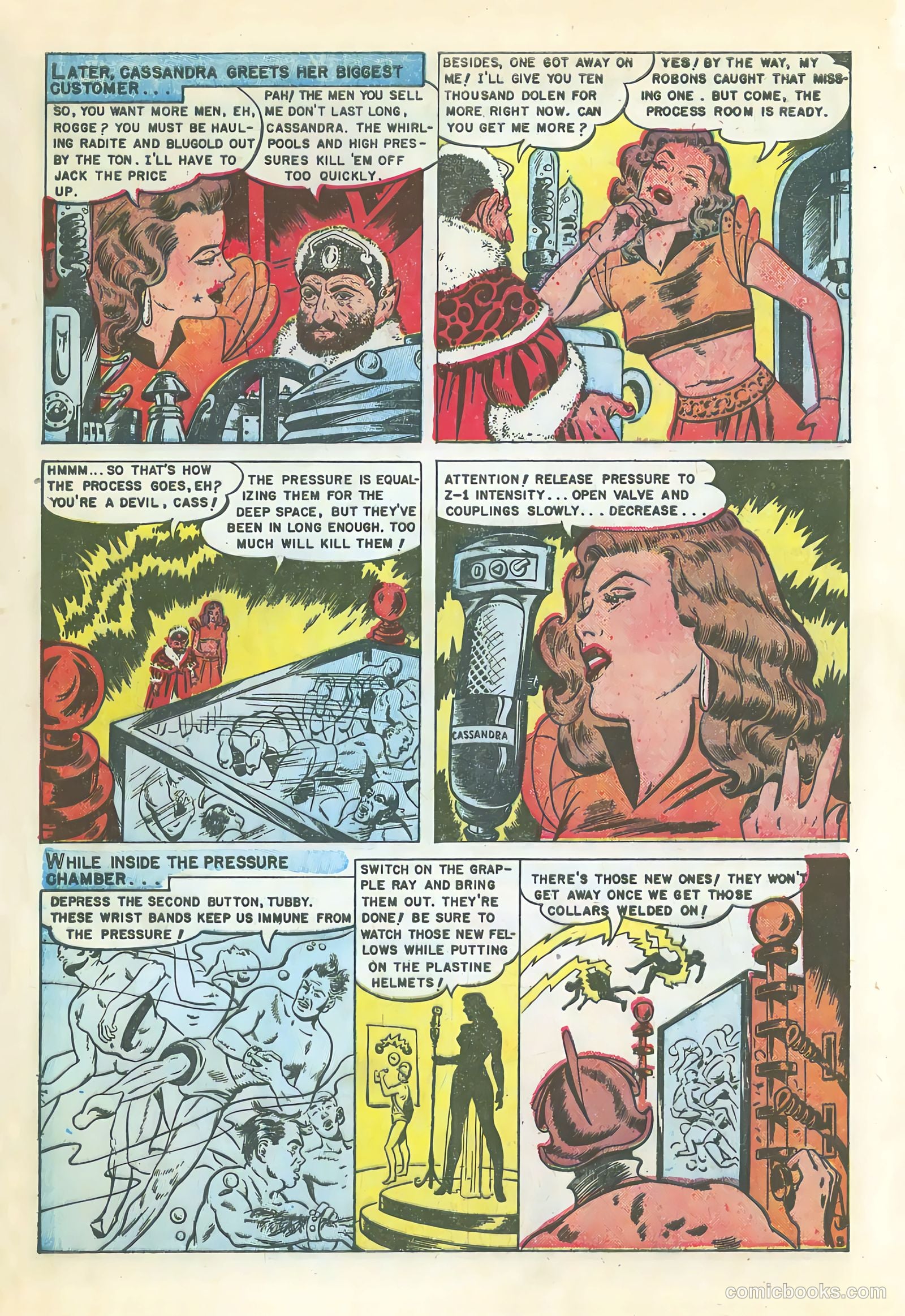 Captain Rocket #1 (1951) — page 25 of 36