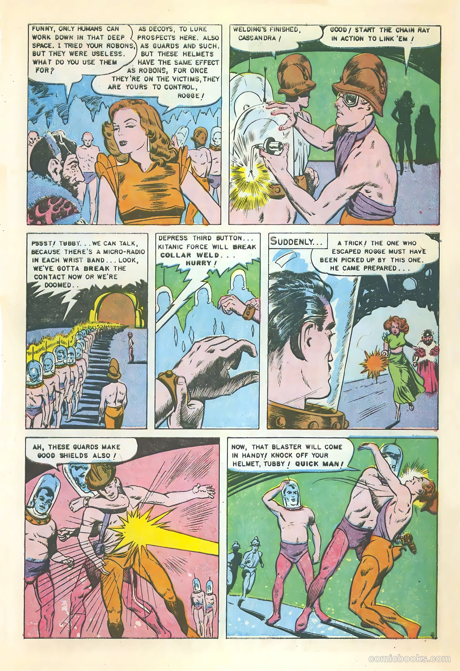 Captain Rocket #1 (1951) — page 26 of 36