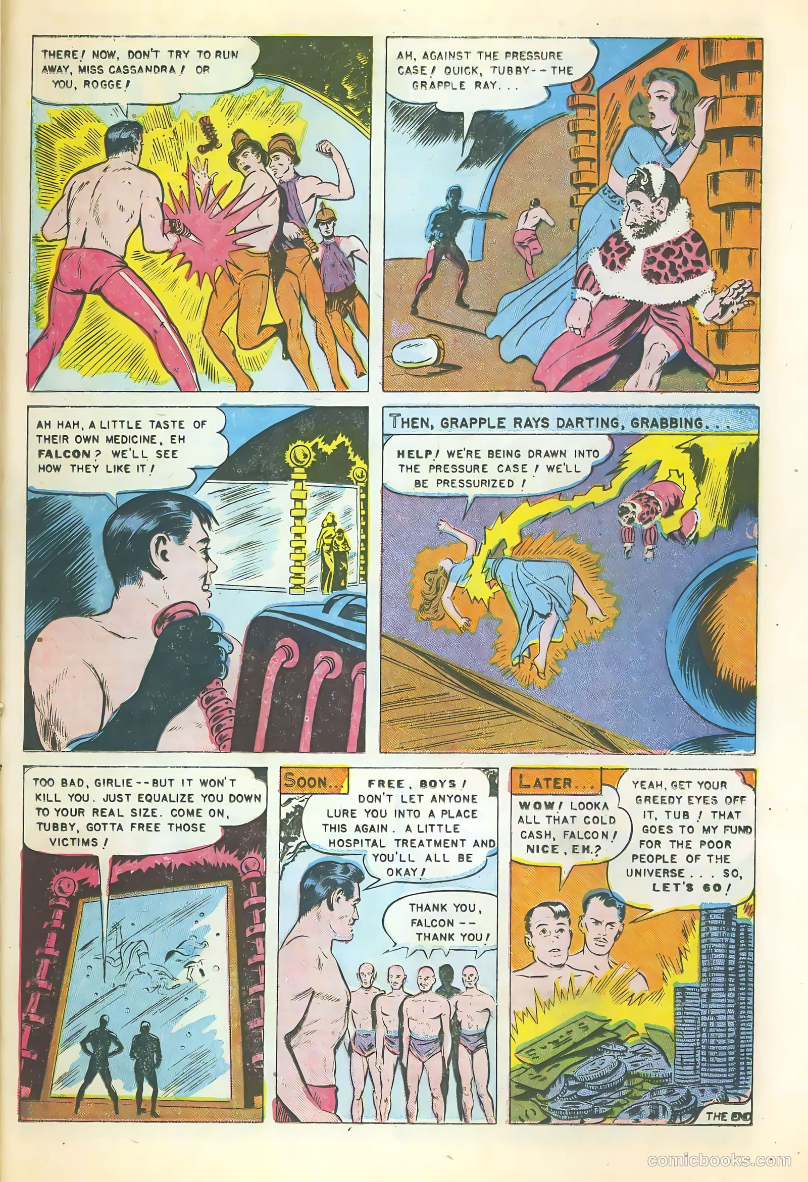 Captain Rocket #1 (1951) — page 27 of 36