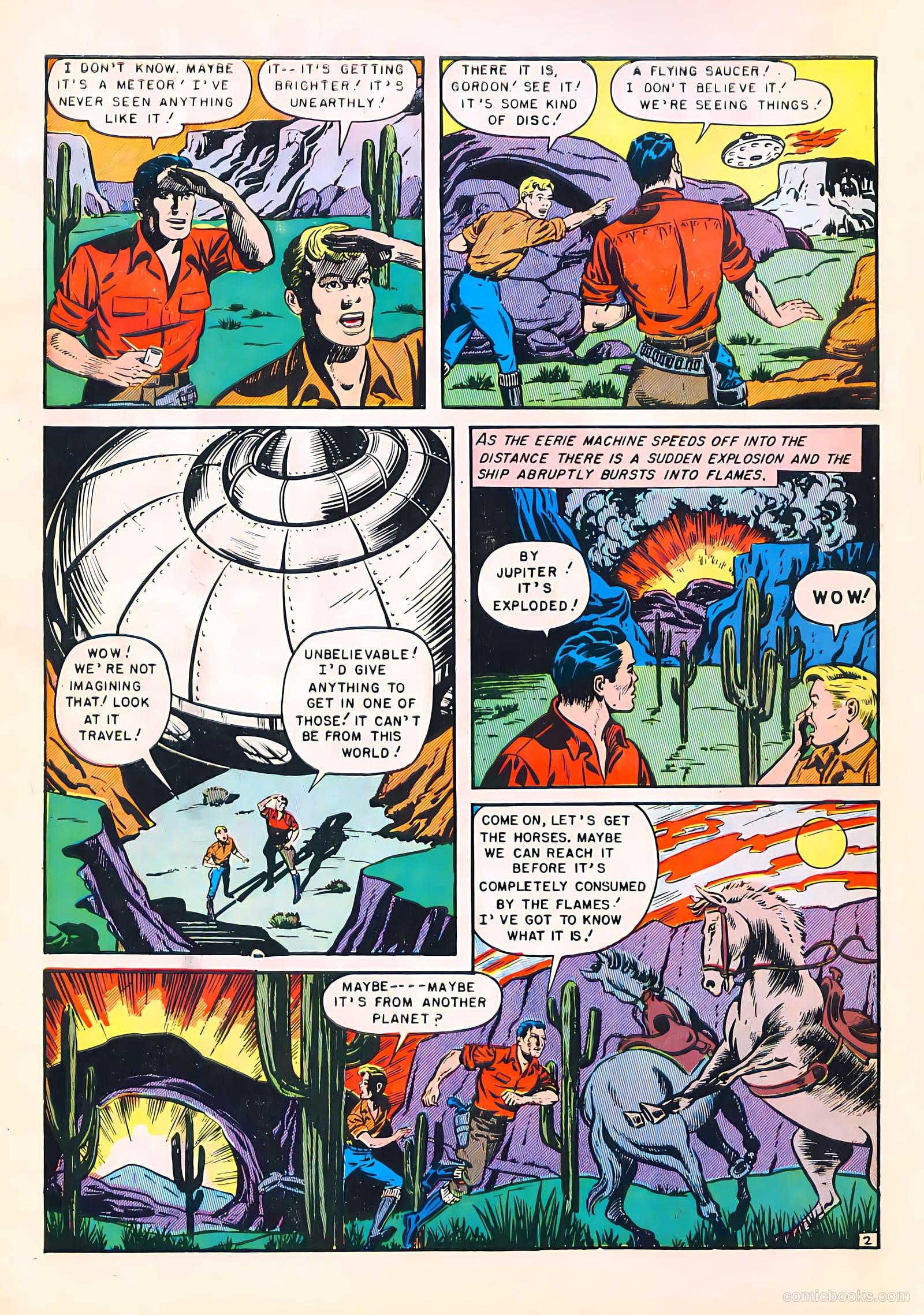 Captain Science #1 (1950) — page 4 of 36
