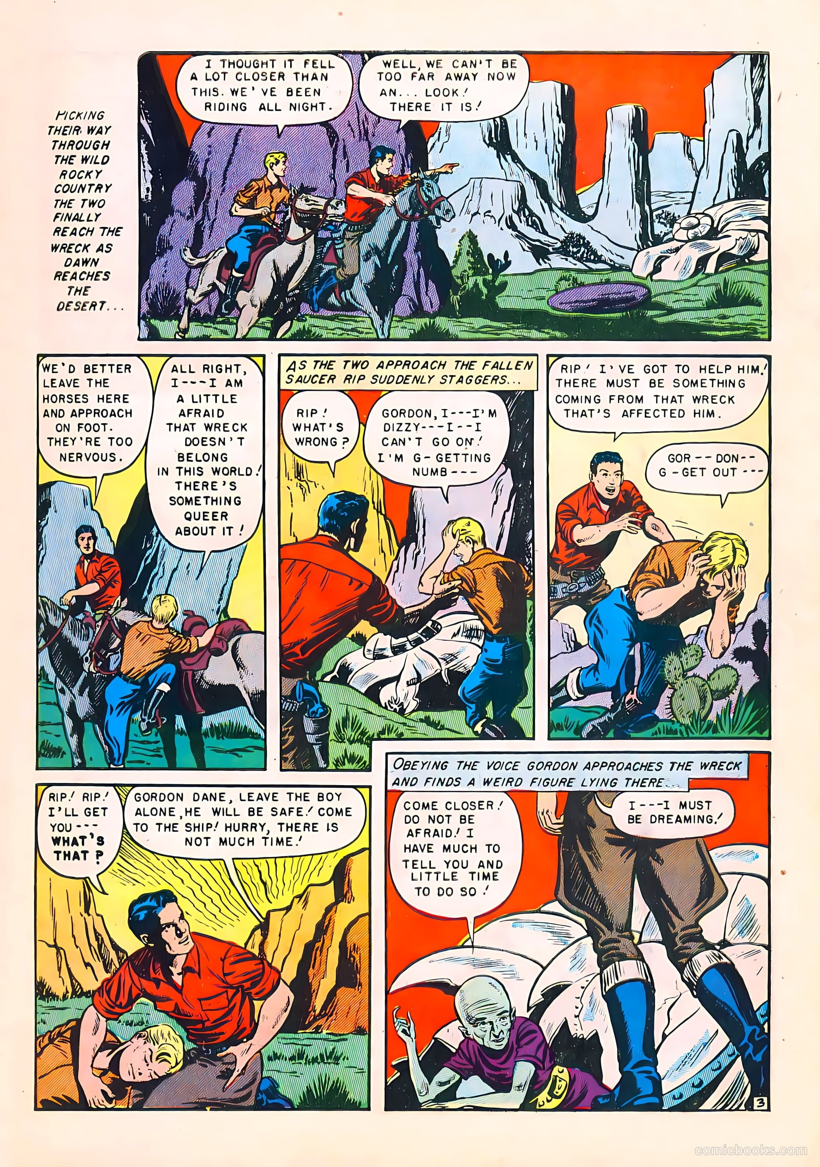 Captain Science #1 (1950) — page 5 of 36