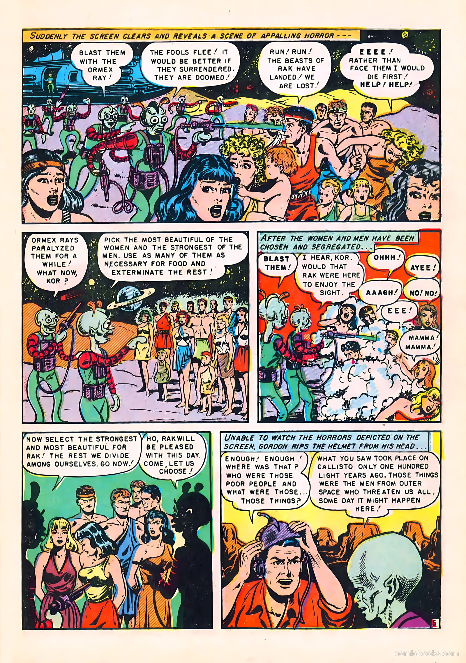 Captain Science #1 (1950) — page 7 of 36