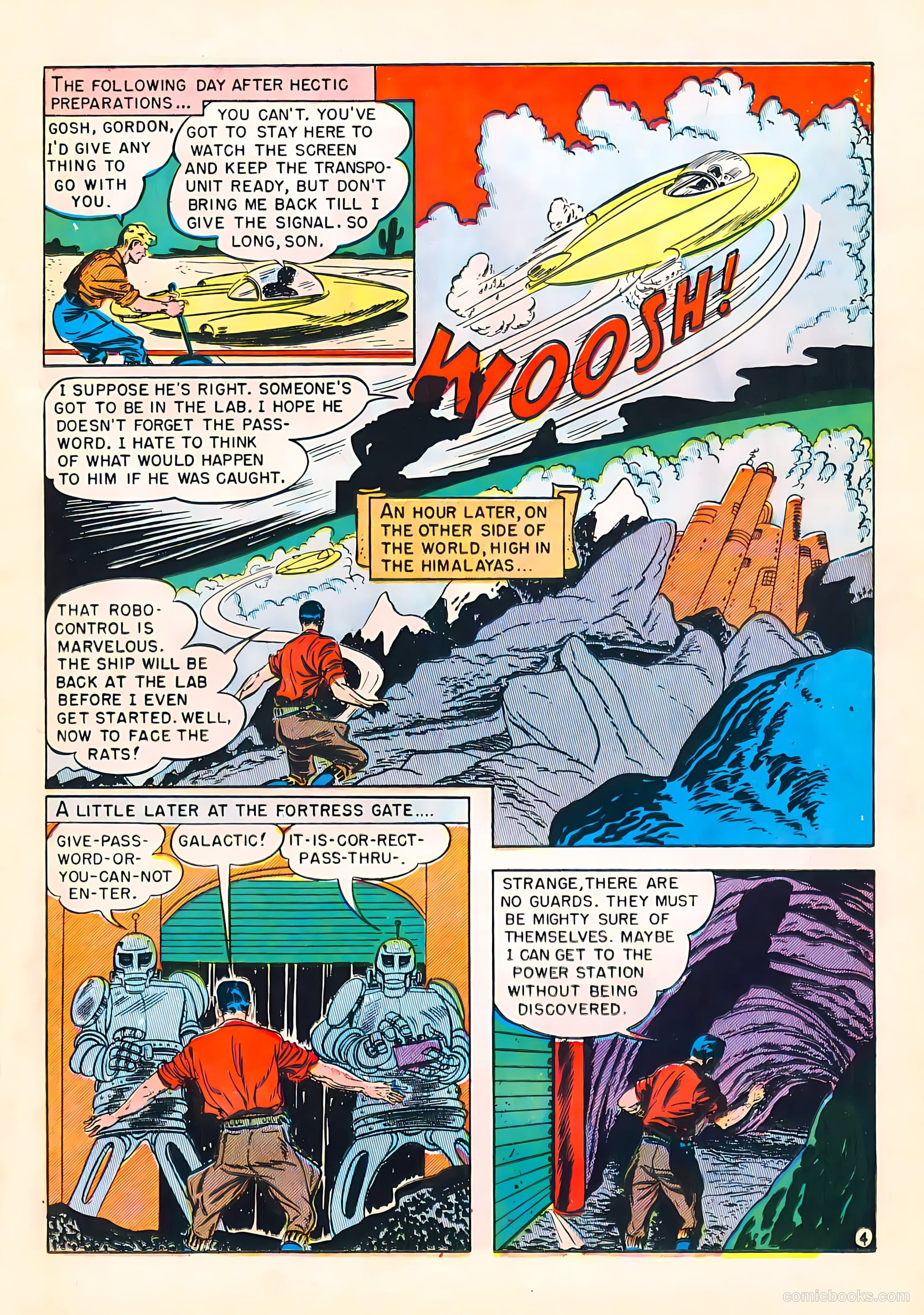 Captain Science #1 (1950) — page 13 of 36