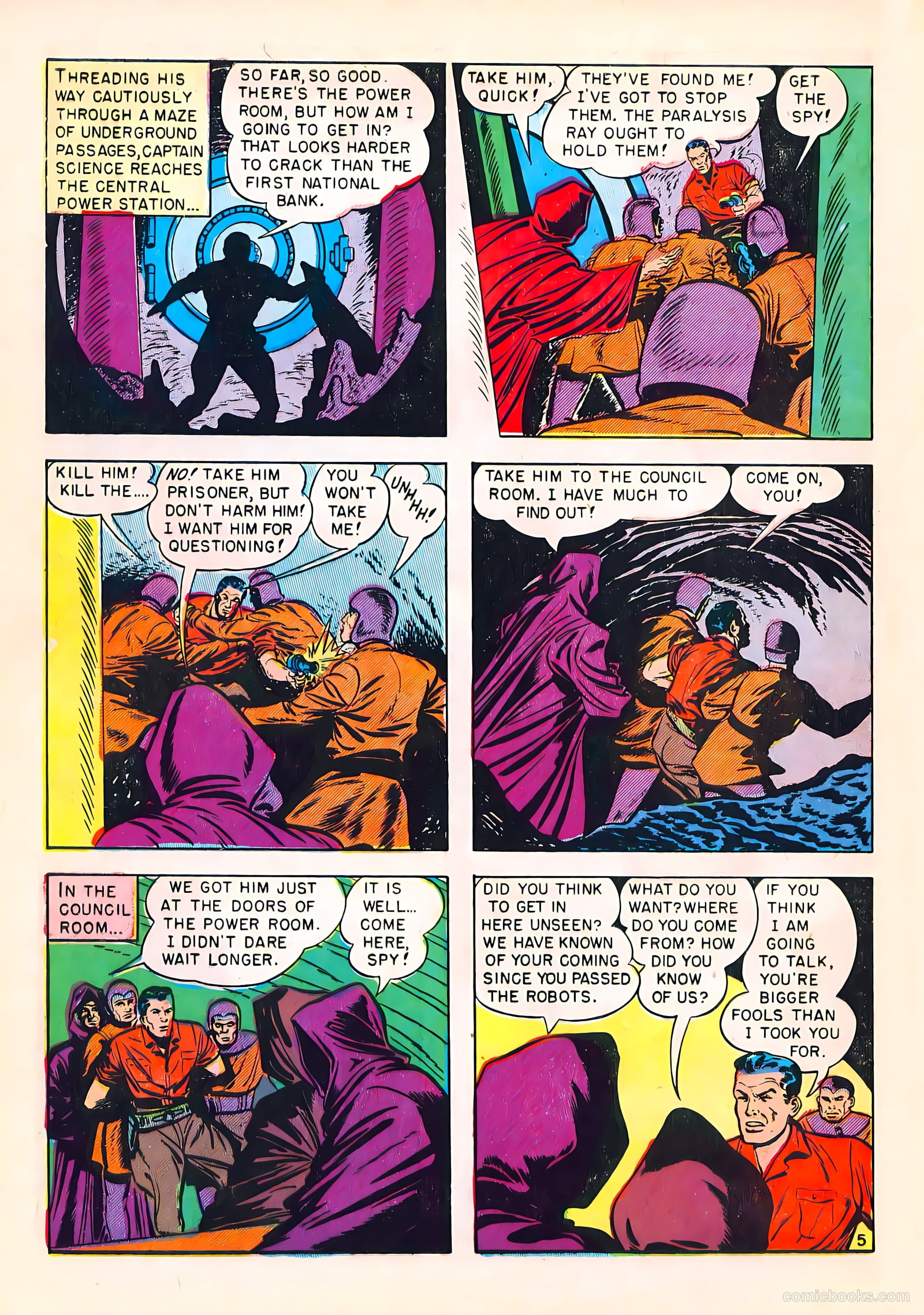 Captain Science #1 (1950) — page 14 of 36