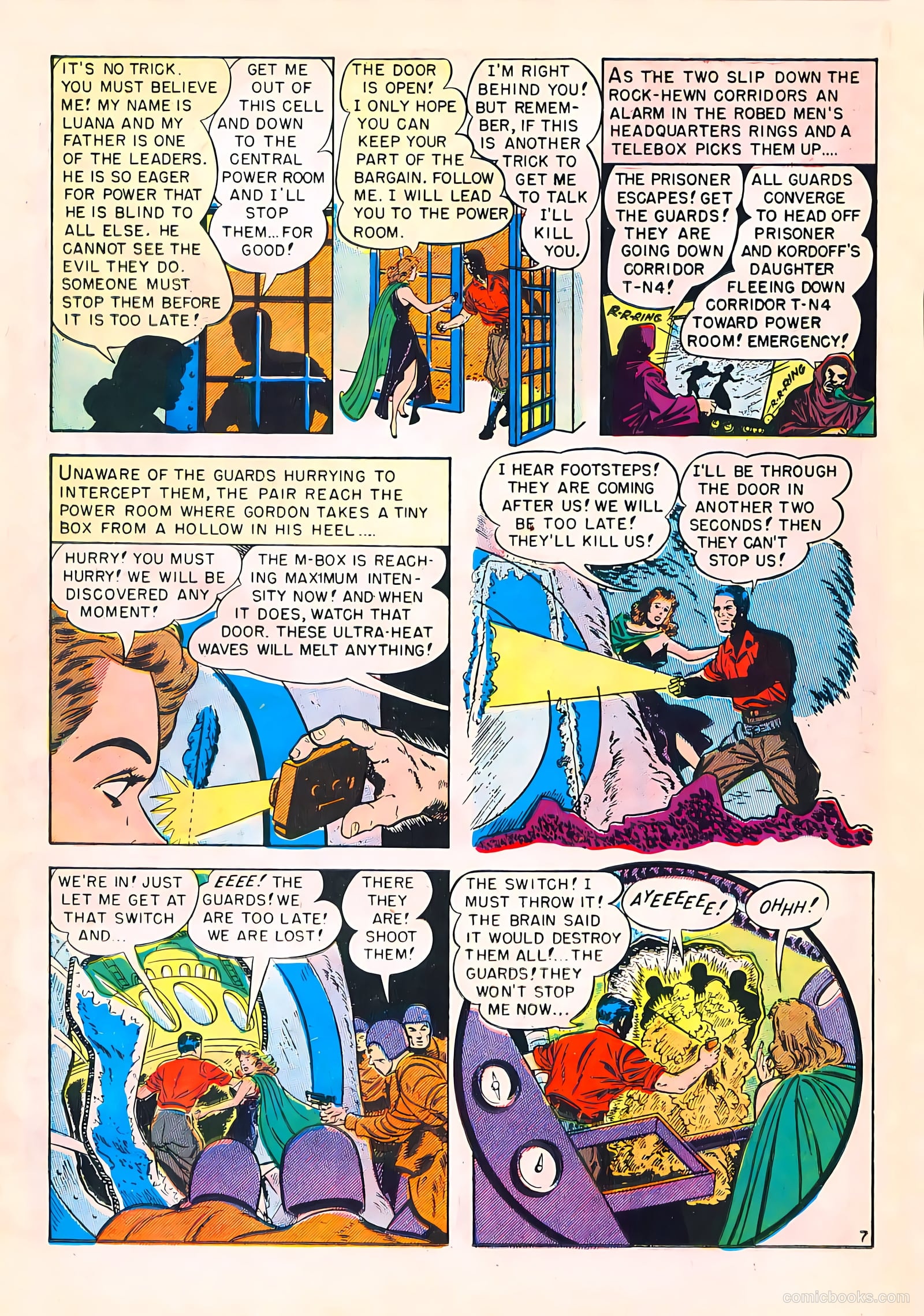 Captain Science #1 (1950) — page 16 of 36