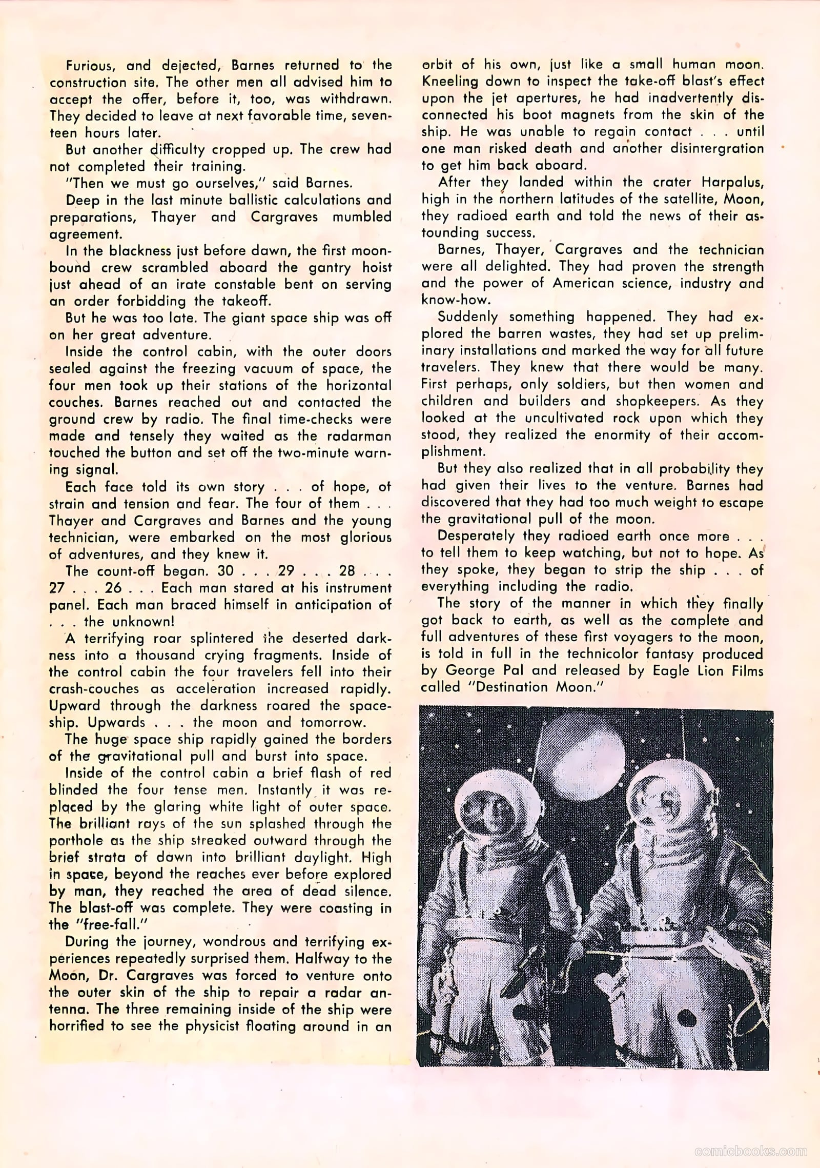 Captain Science #1 (1950) — page 19 of 36