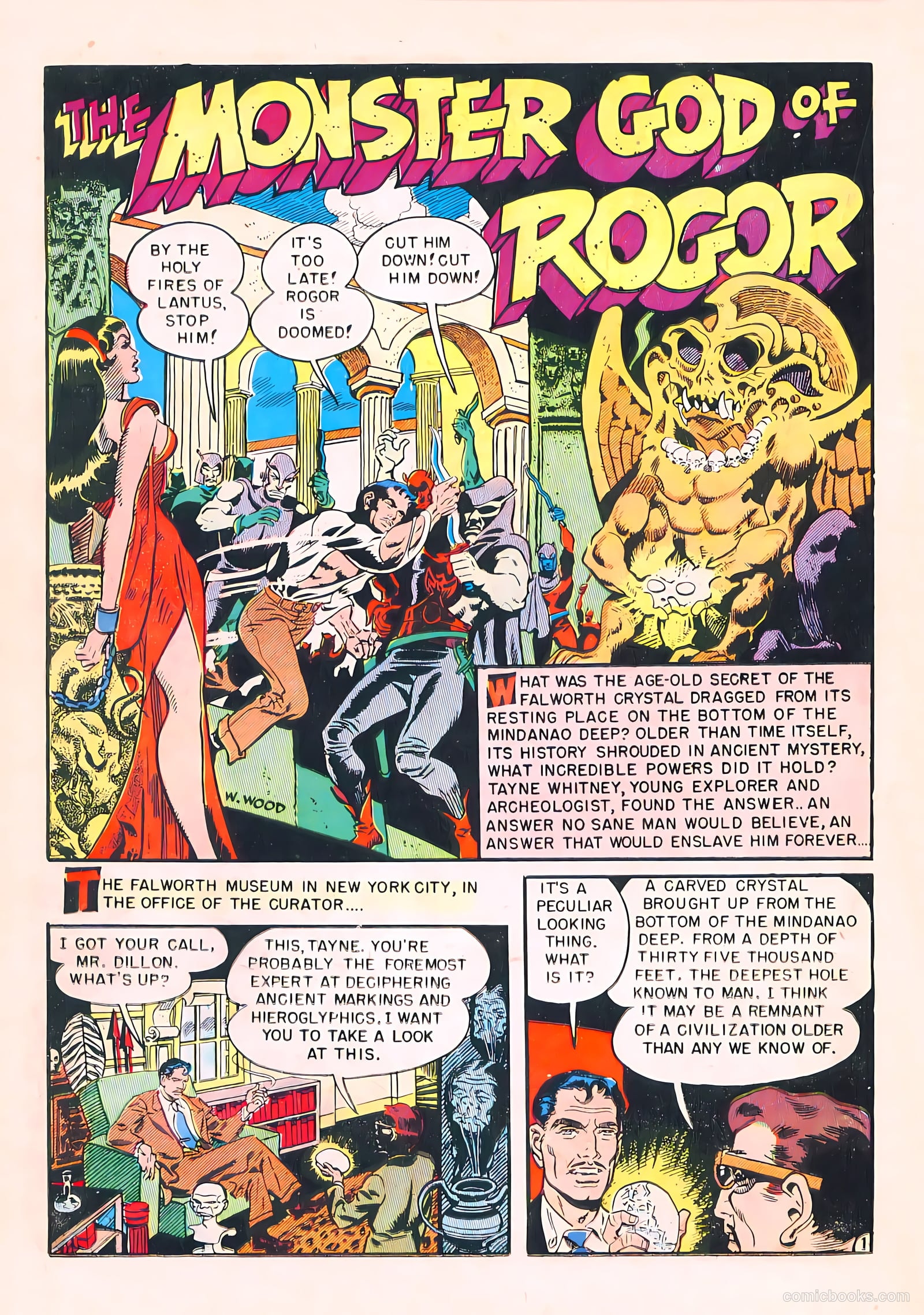 Captain Science #1 (1950) — page 20 of 36
