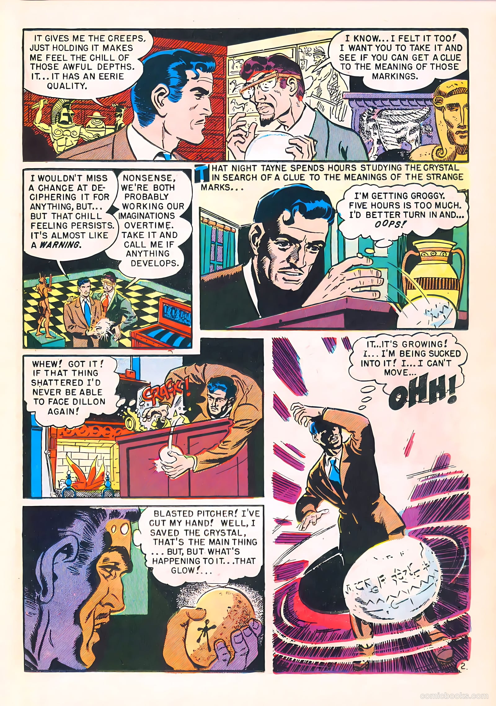 Captain Science #1 (1950) — page 21 of 36