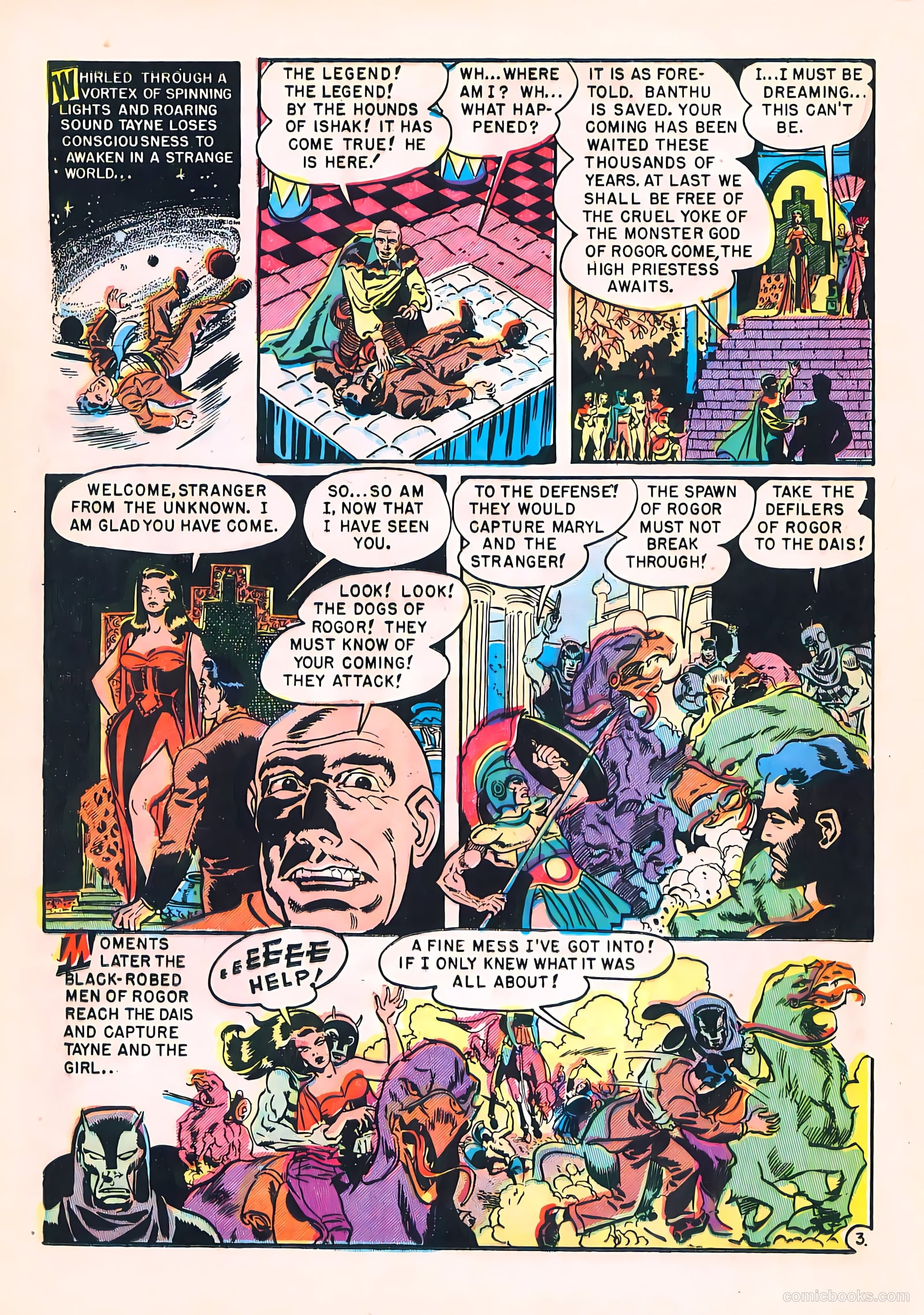 Captain Science #1 (1950) — page 22 of 36