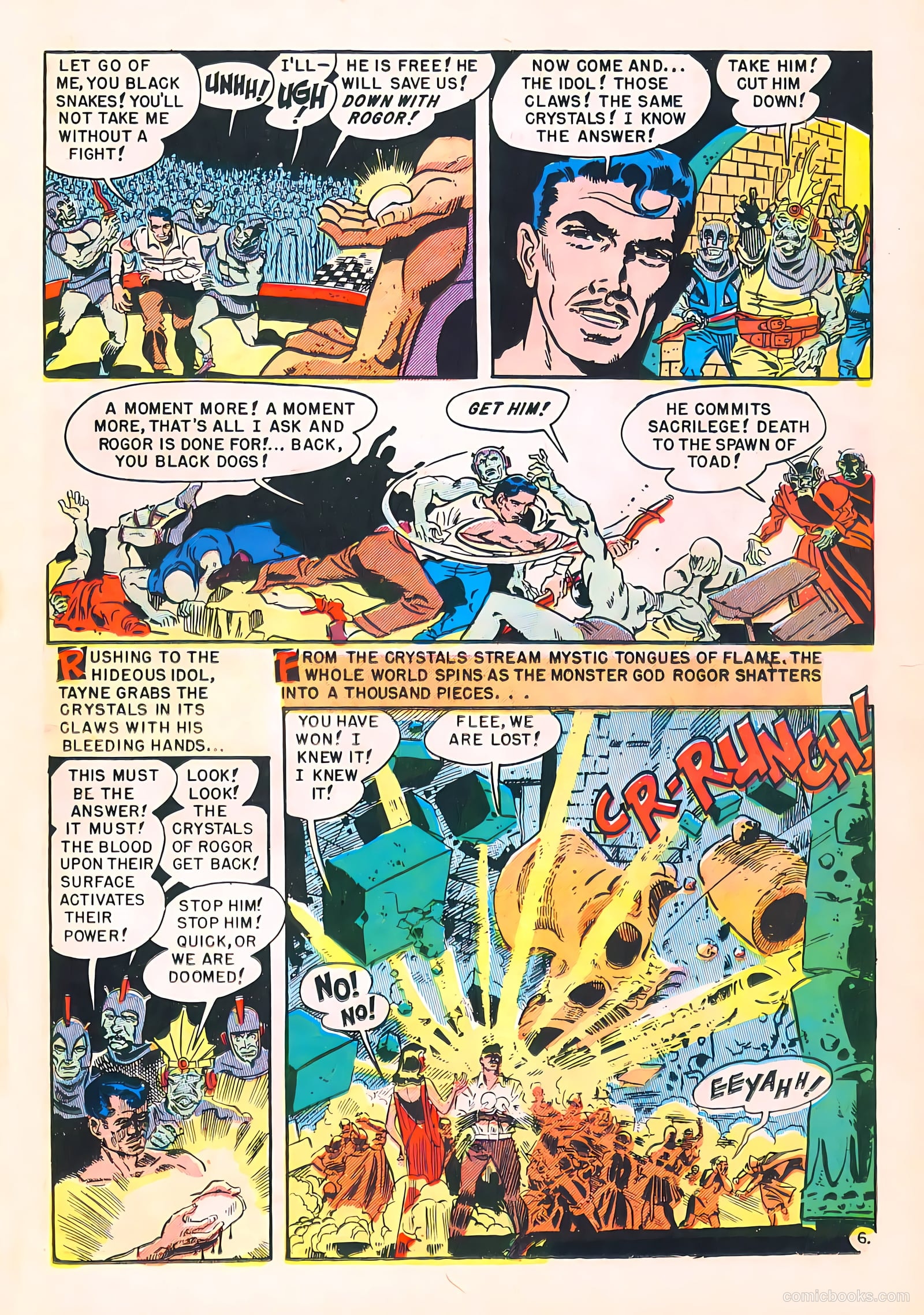 Captain Science #1 (1950) — page 25 of 36