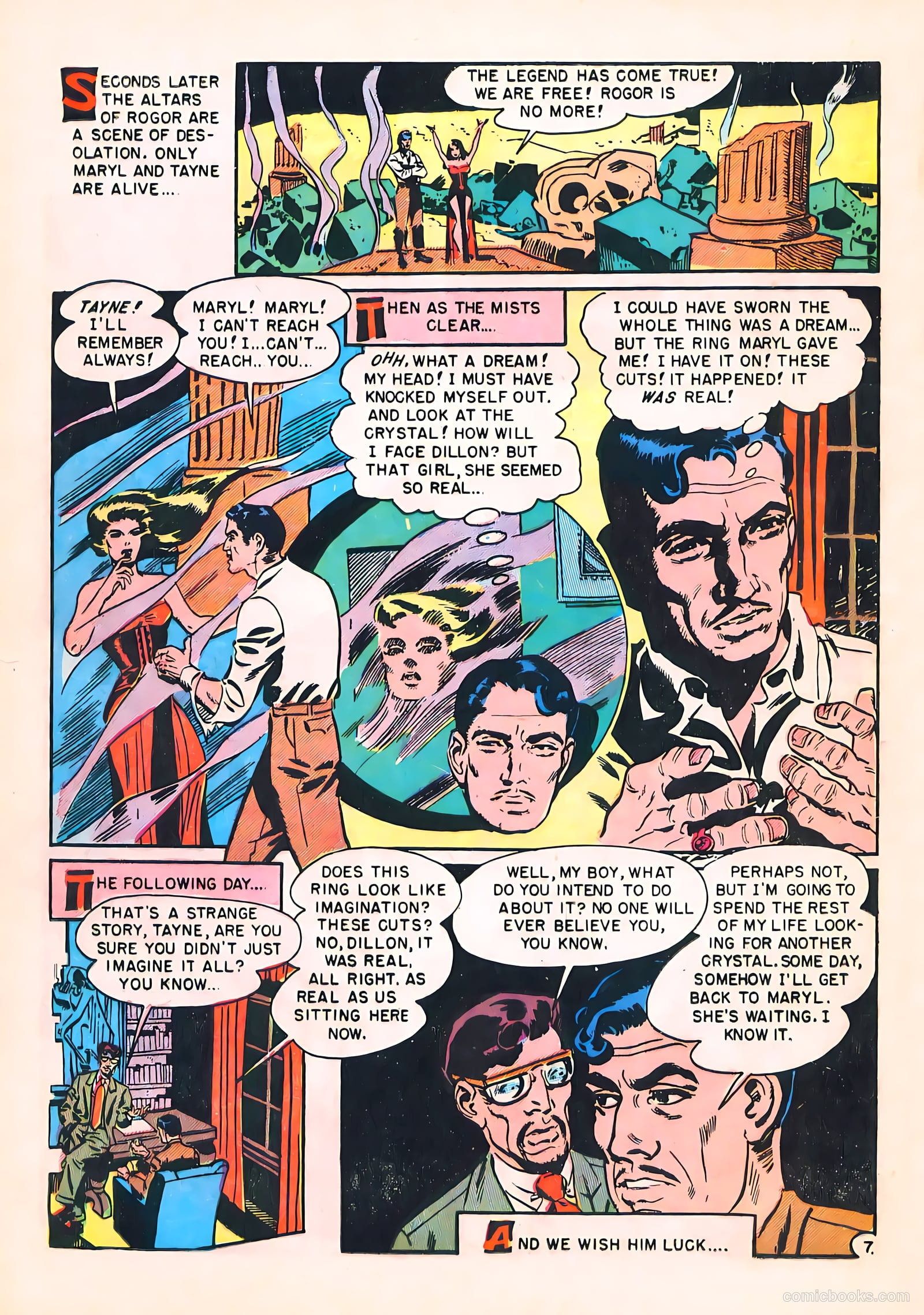 Captain Science #1 (1950) — page 26 of 36