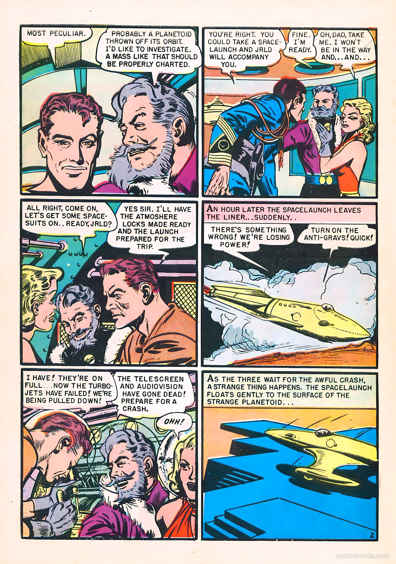 Captain Science #1 (1950) — page 28 of 36