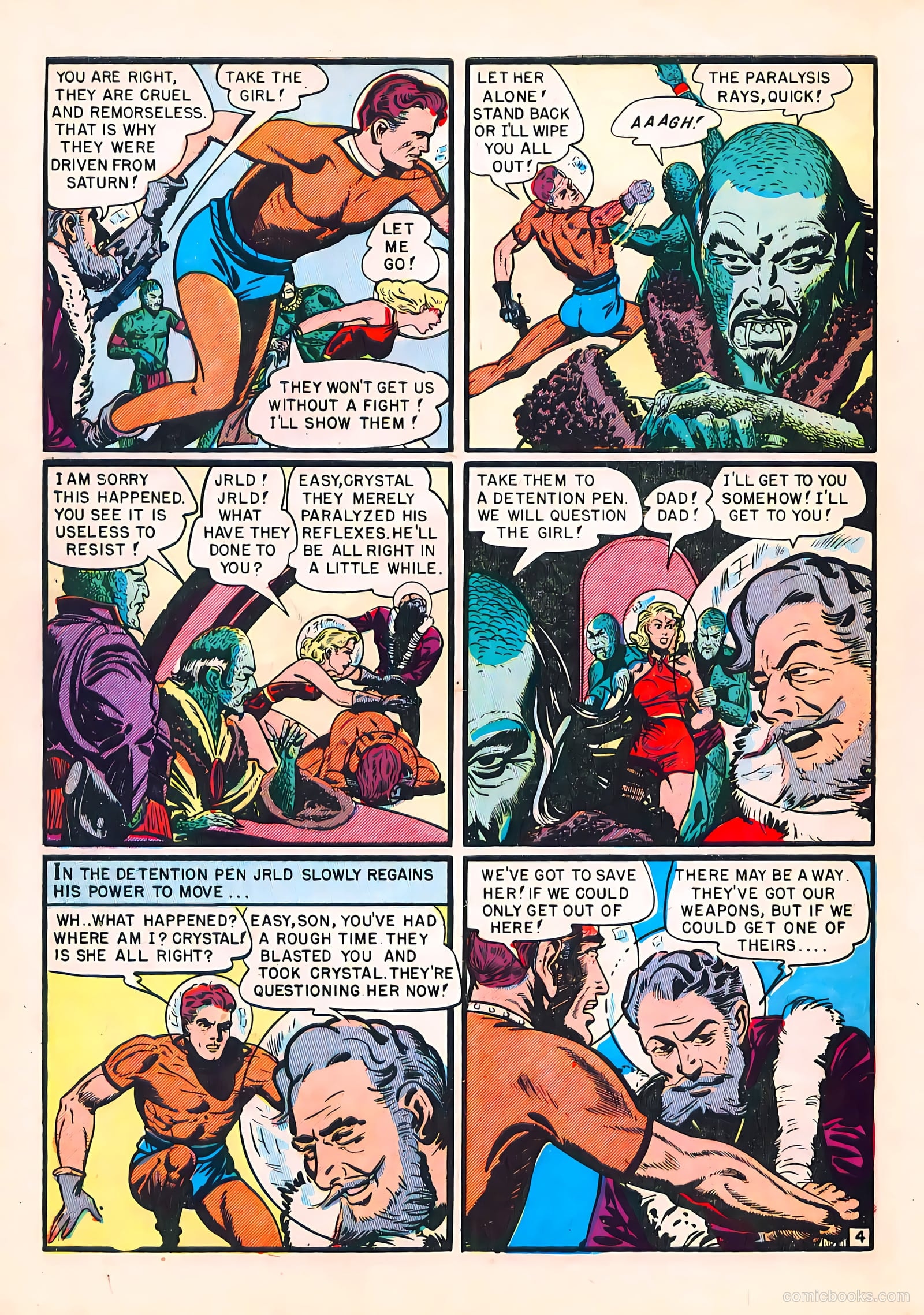 Captain Science #1 (1950) — page 30 of 36