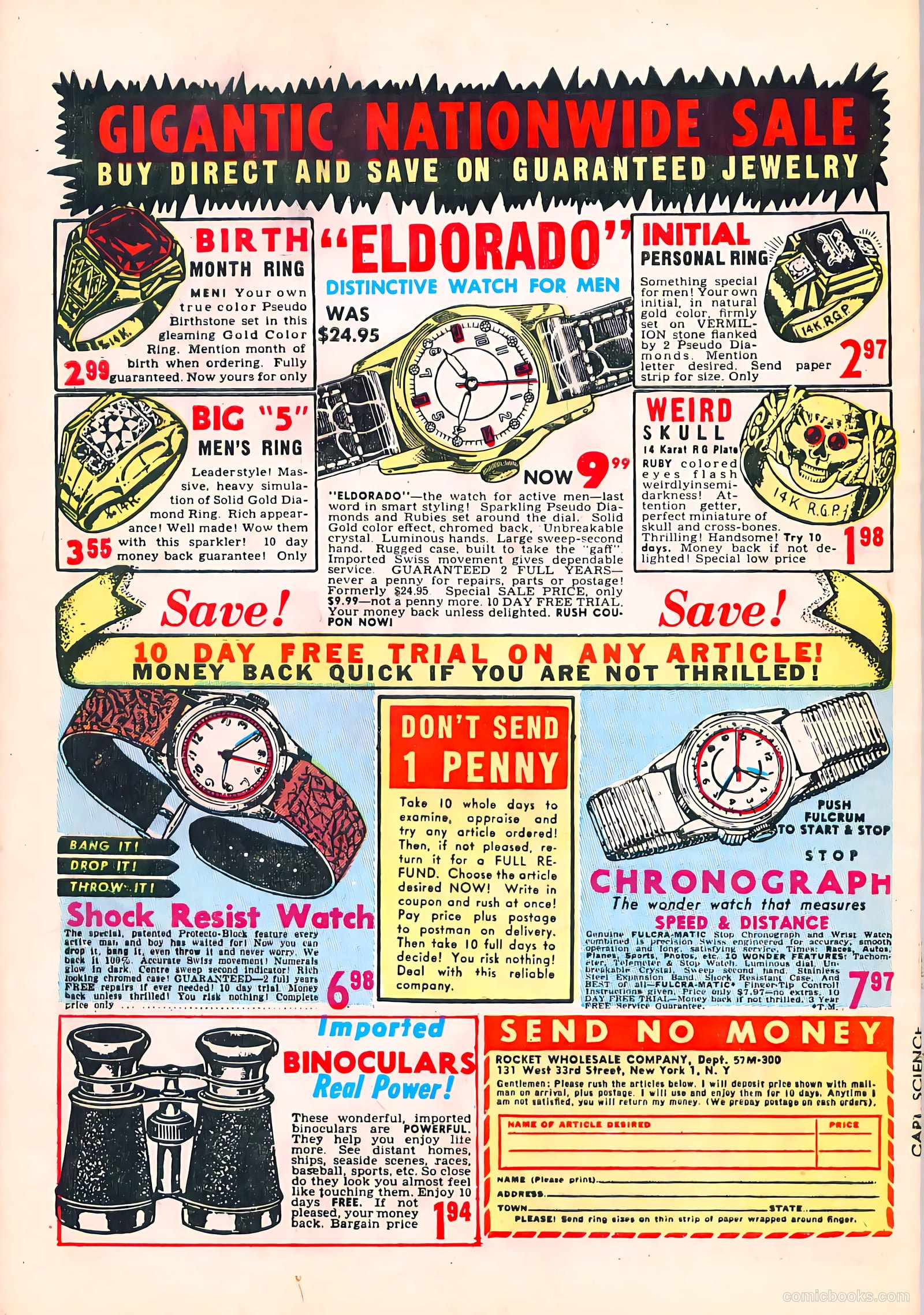 Captain Science #1 (1950) — page 34 of 36