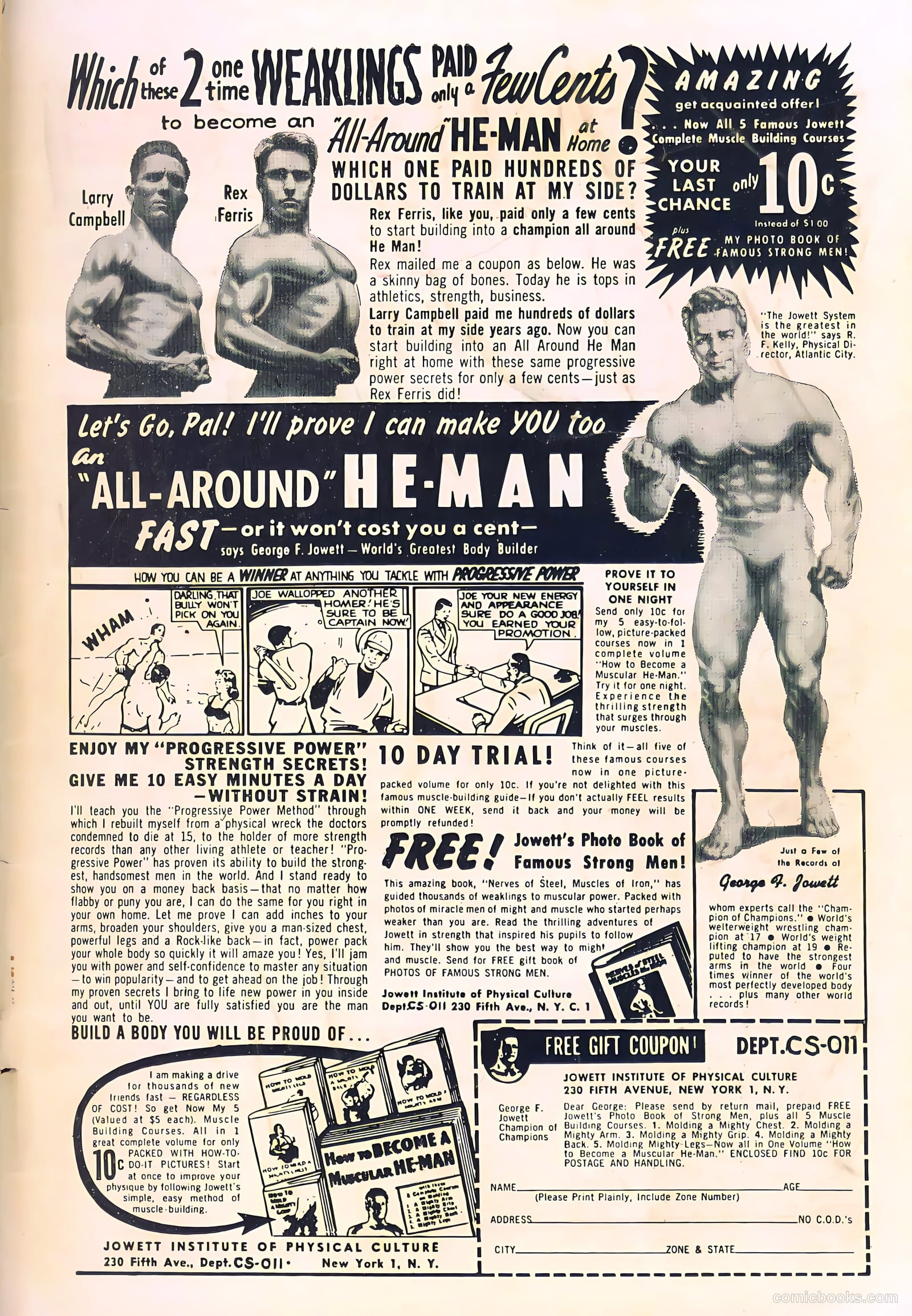 Captain Science #1 (1950) — page 35 of 36