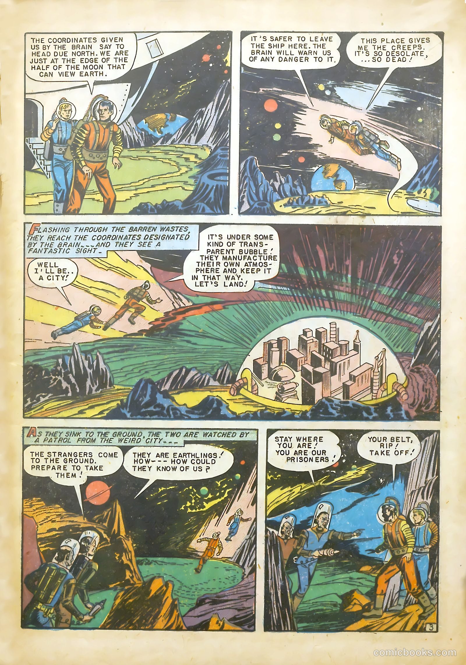 Captain Science #2 (1951) — page 5 of 35