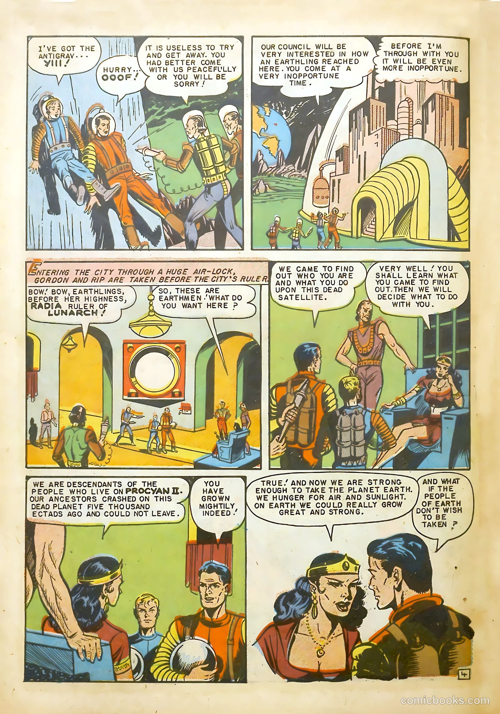 Captain Science #2 (1951) — page 6 of 35