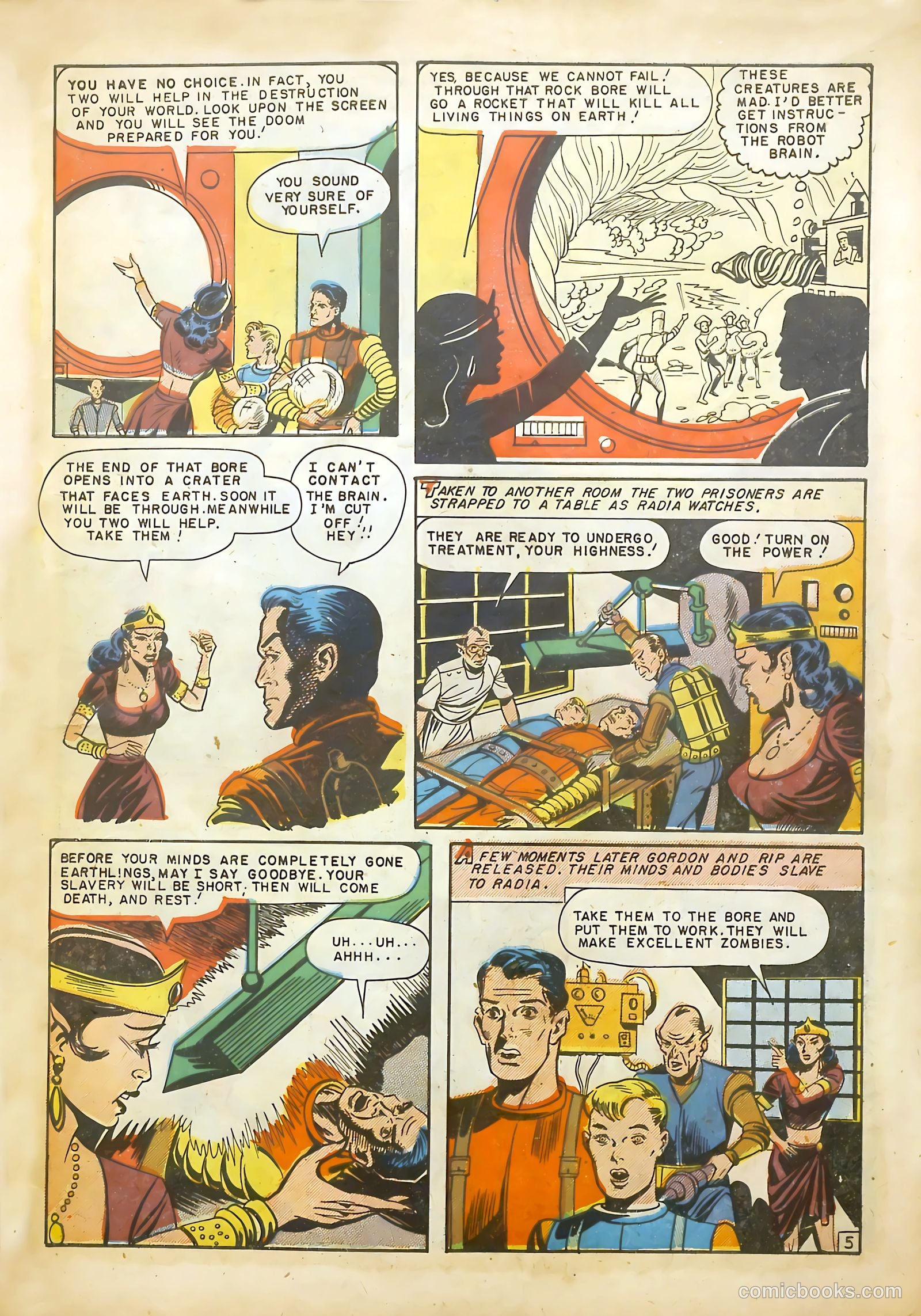 Captain Science #2 (1951) — page 7 of 35