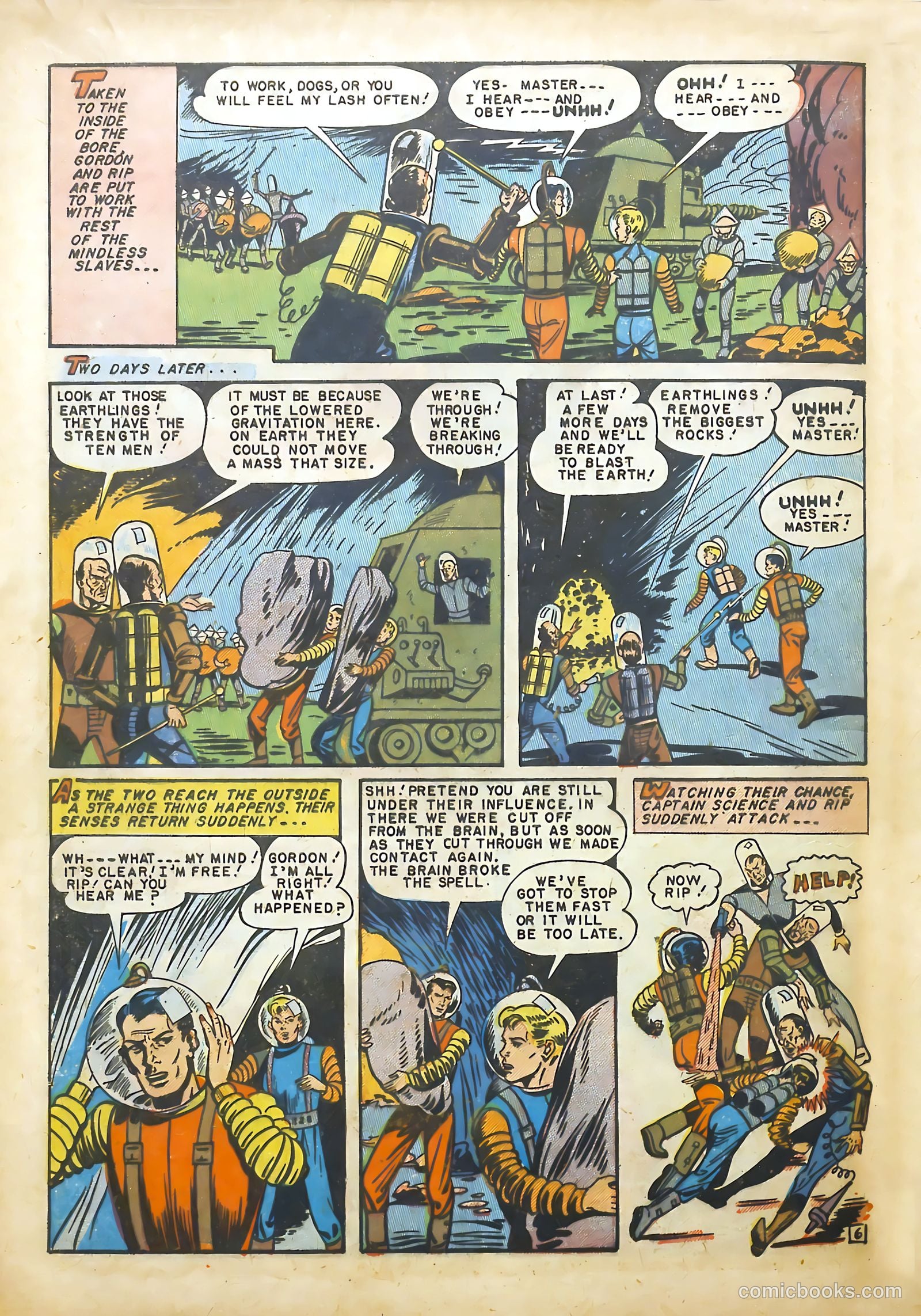 Captain Science #2 (1951) — page 8 of 35