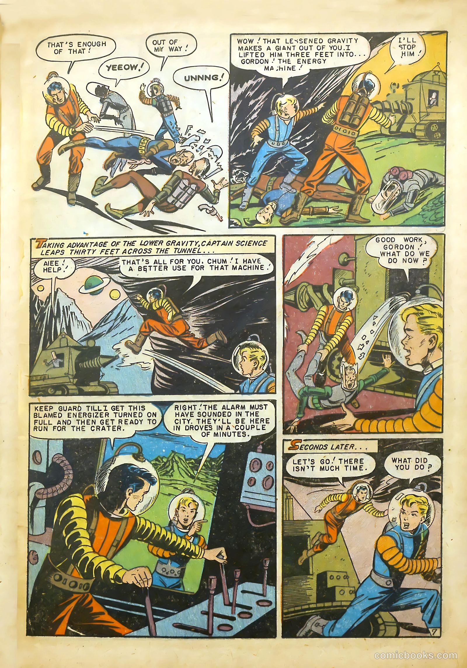 Captain Science #2 (1951) — page 9 of 35