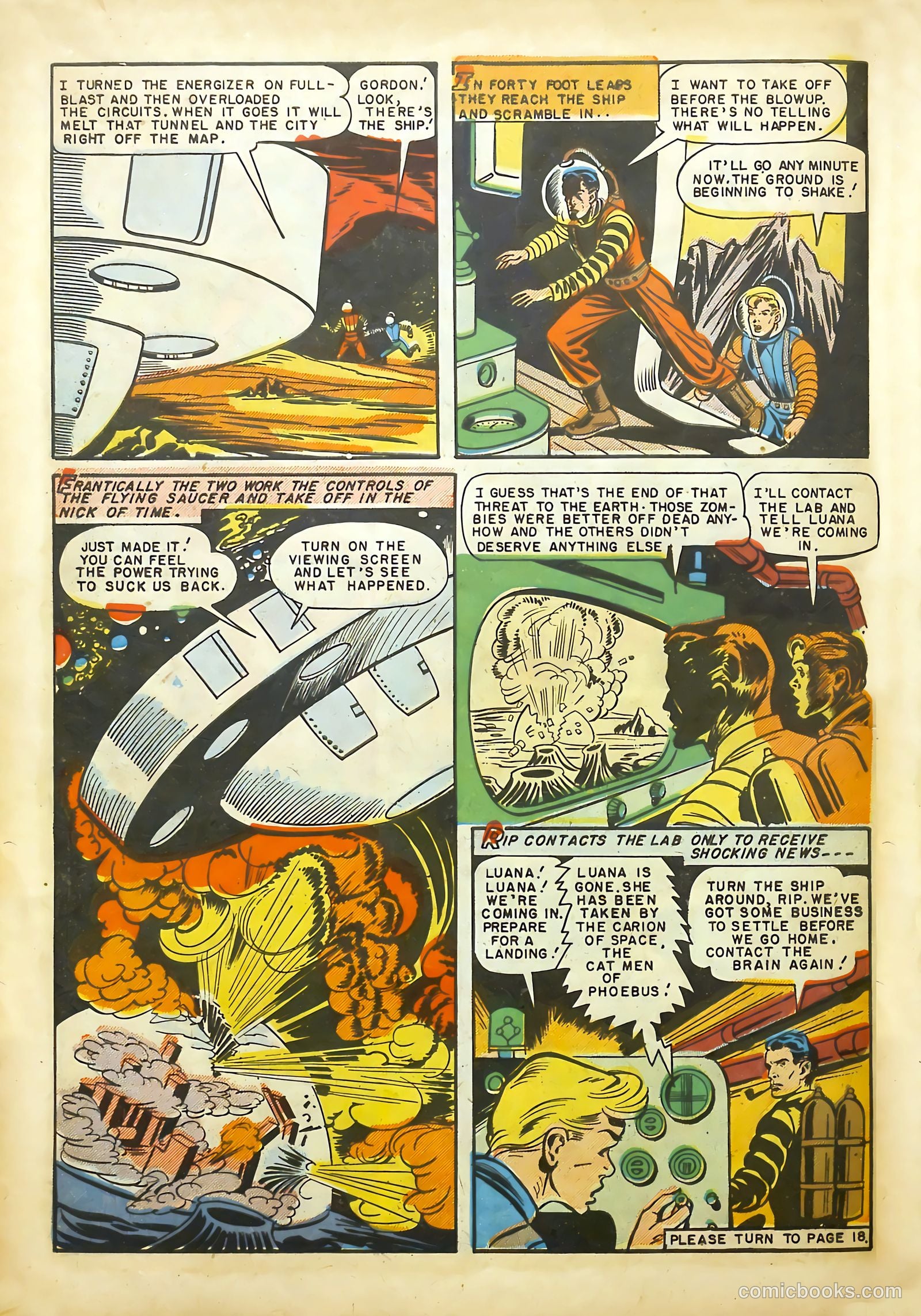 Captain Science #2 (1951) — page 10 of 35