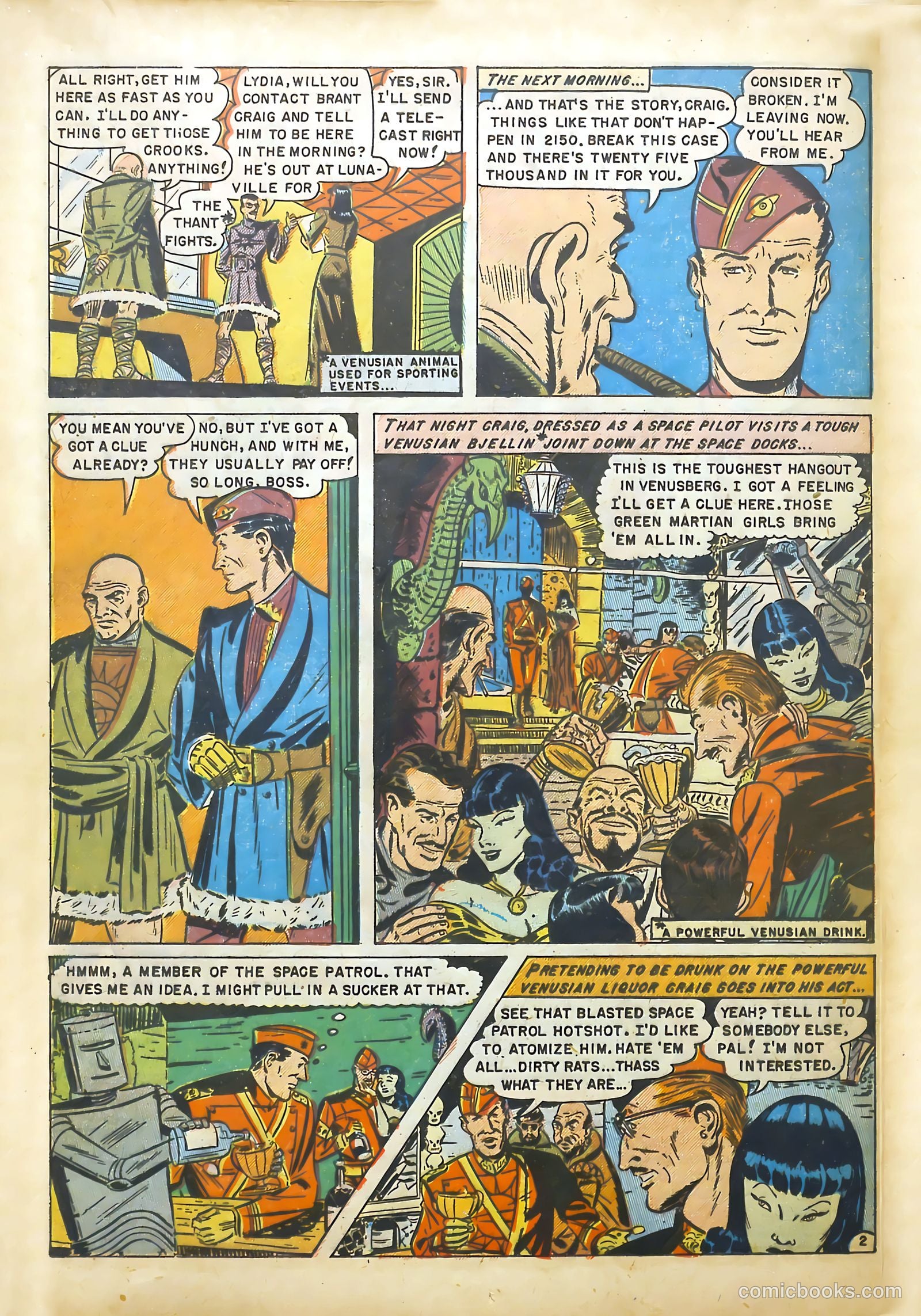 Captain Science #2 (1951) — page 12 of 35