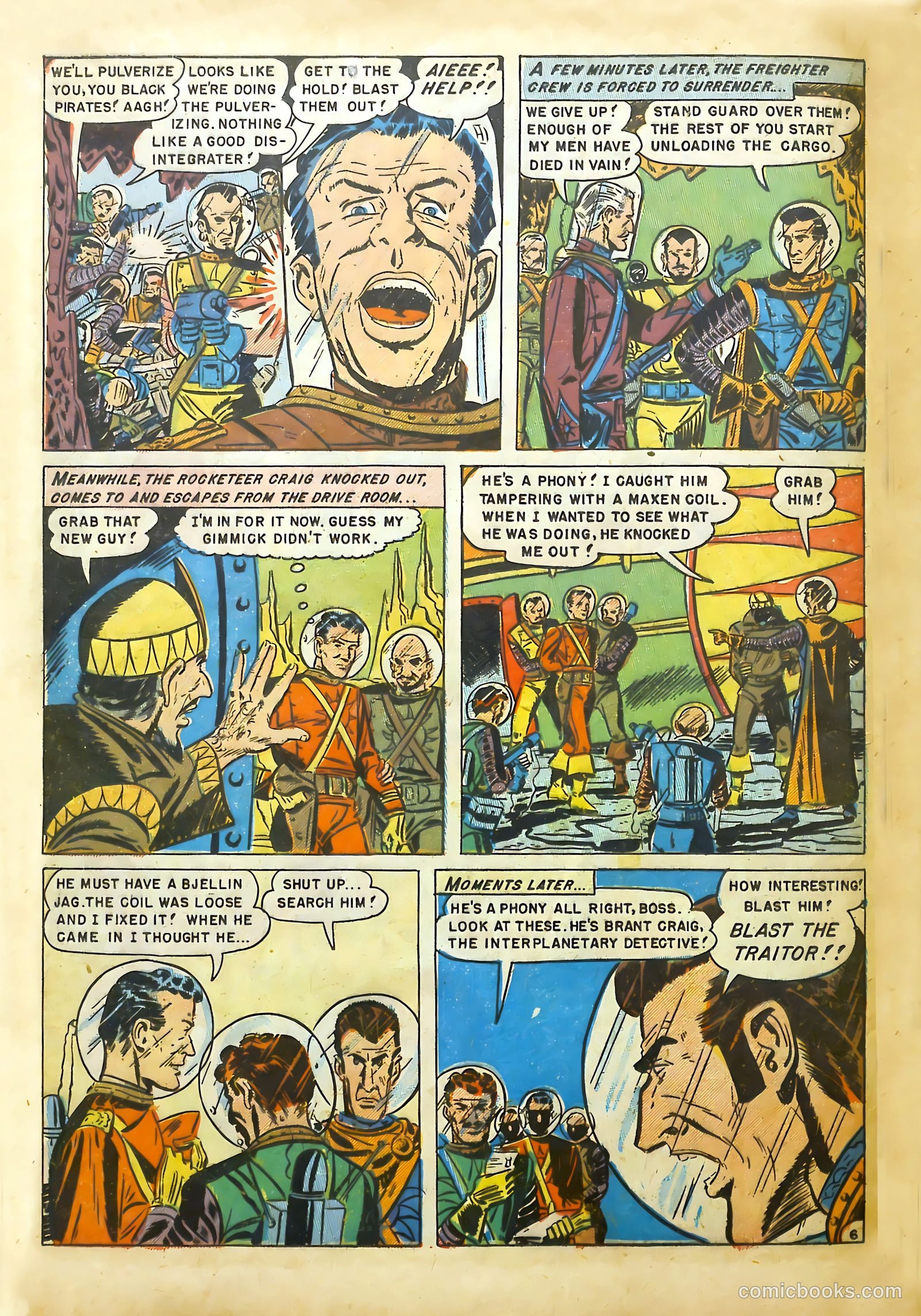 Captain Science #2 (1951) — page 16 of 35