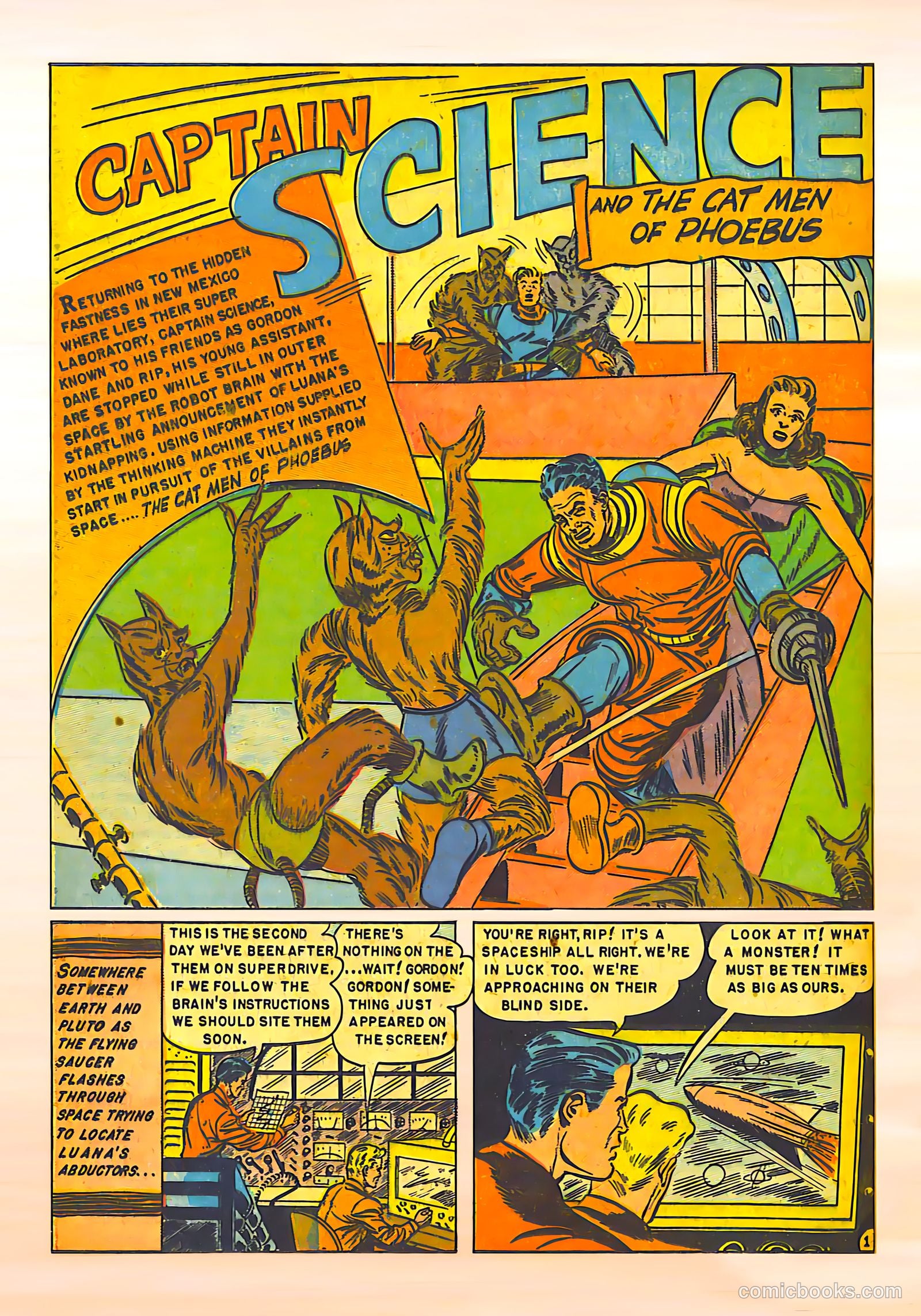 Captain Science #2 (1951) — page 19 of 35