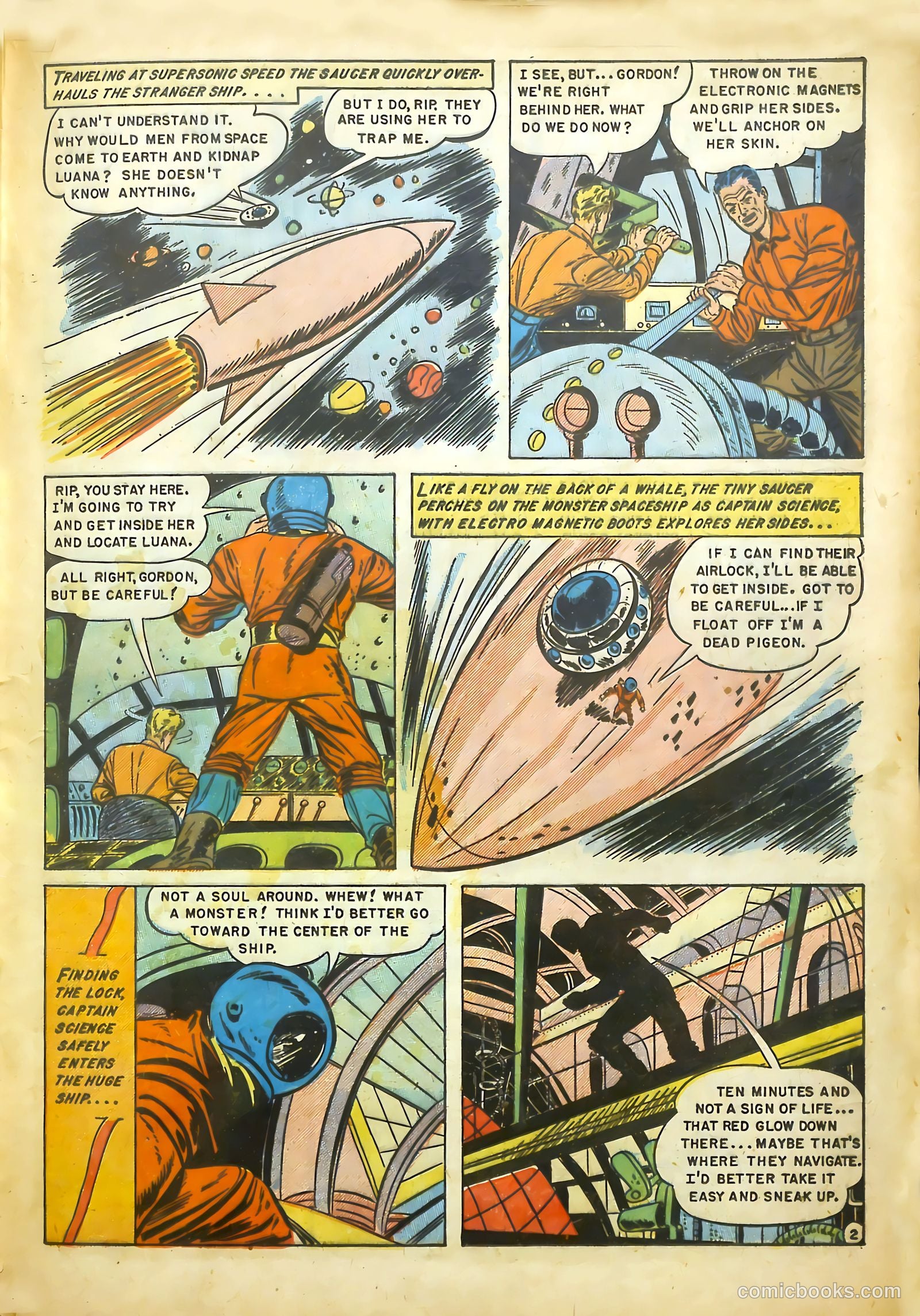 Captain Science #2 (1951) — page 20 of 35