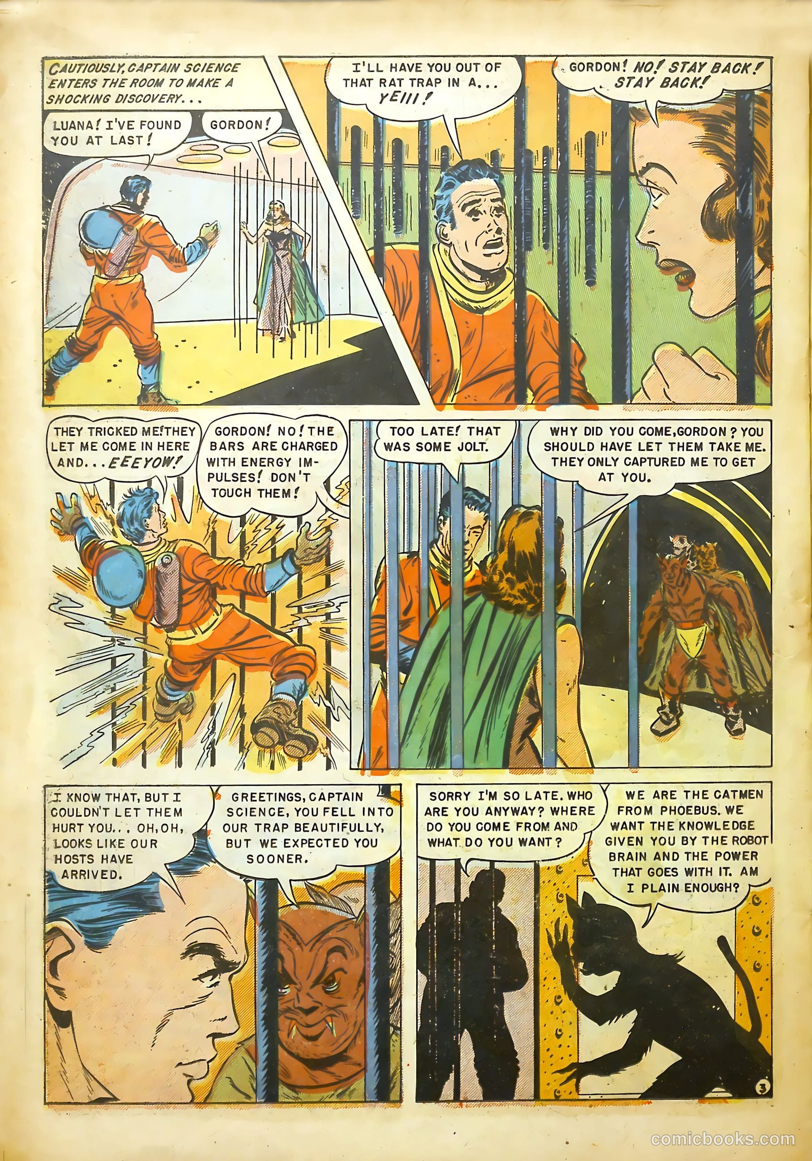 Captain Science #2 (1951) — page 21 of 35