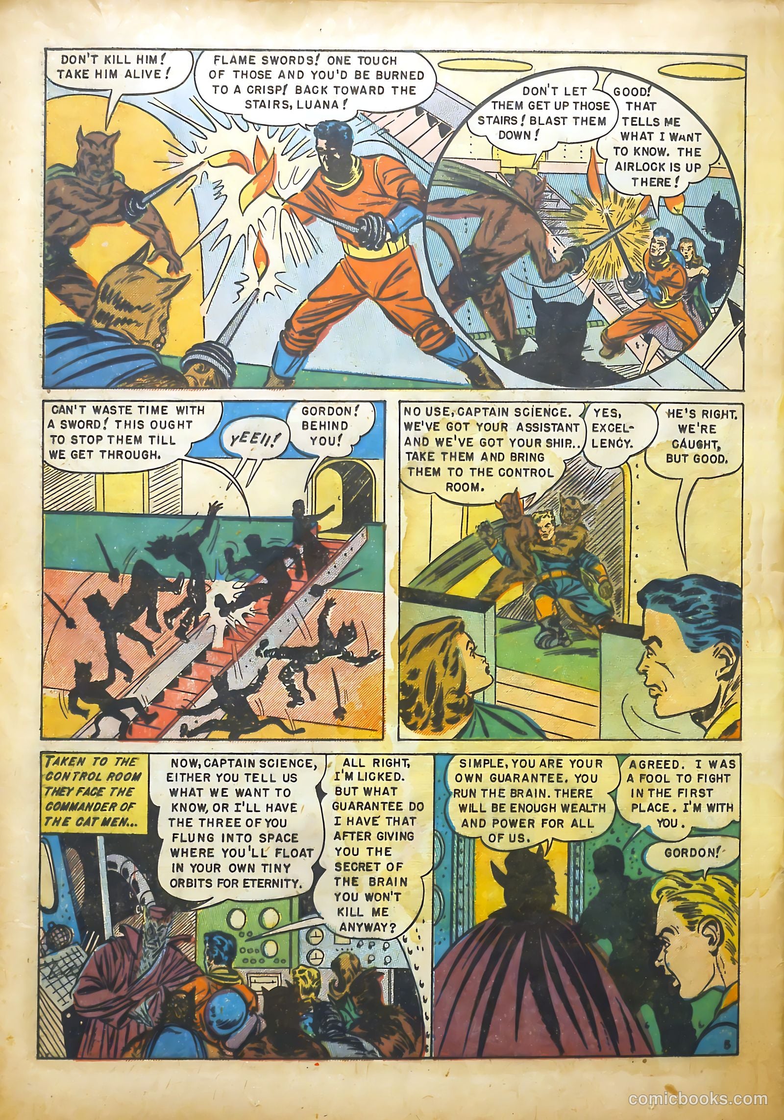 Captain Science #2 (1951) — page 23 of 35