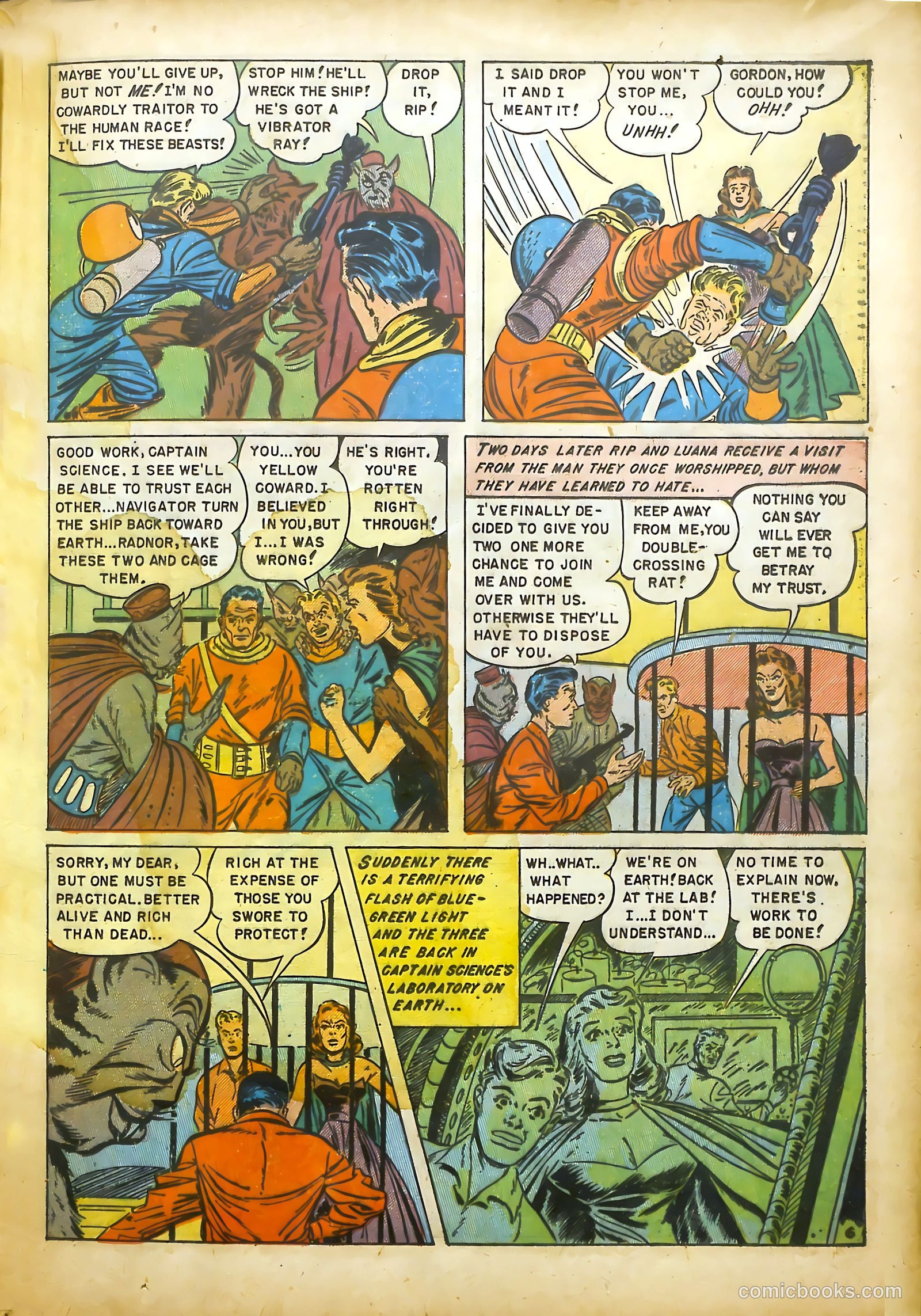 Captain Science #2 (1951) — page 24 of 35