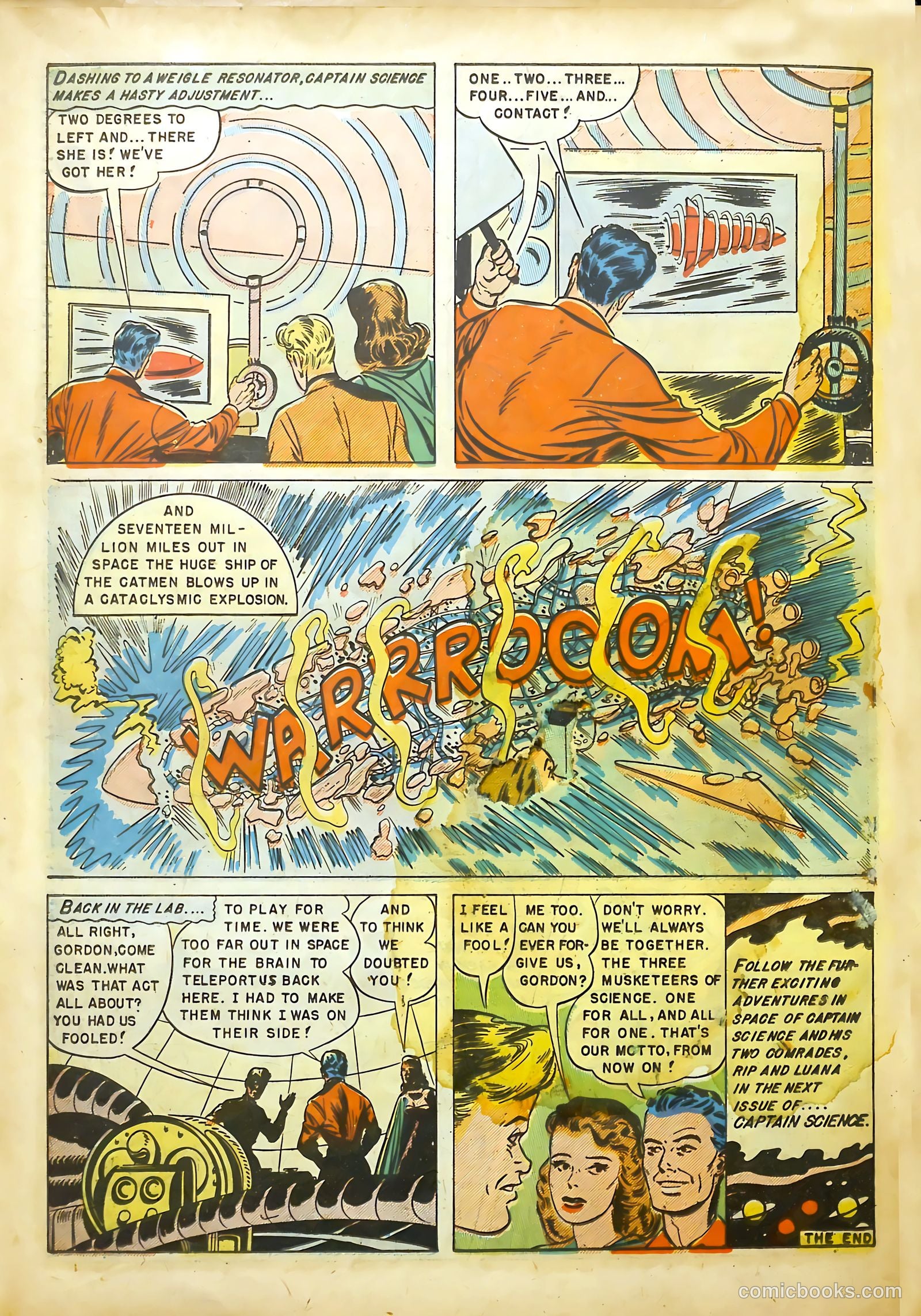 Captain Science #2 (1951) — page 25 of 35