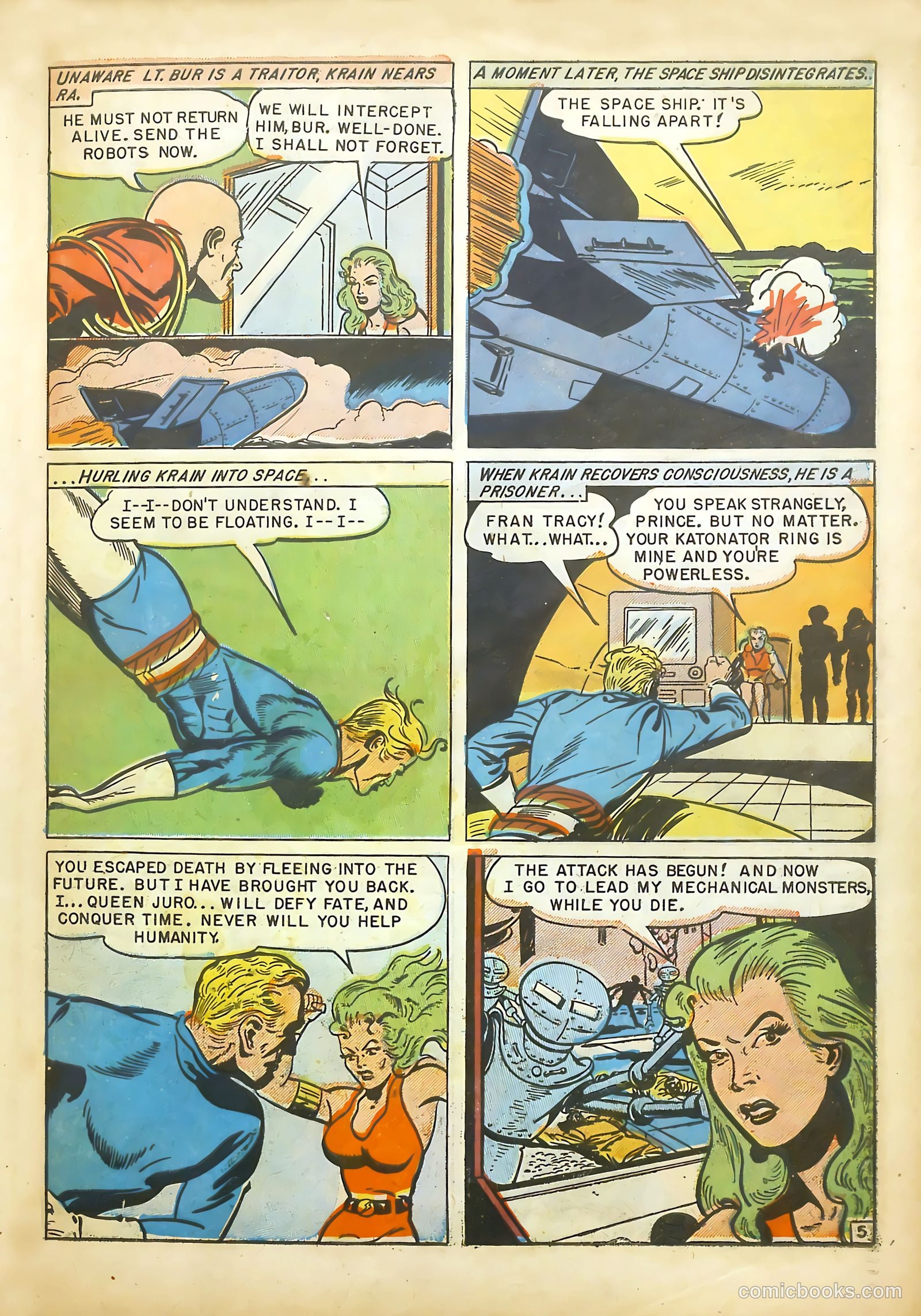 Captain Science #2 (1951) — page 30 of 35