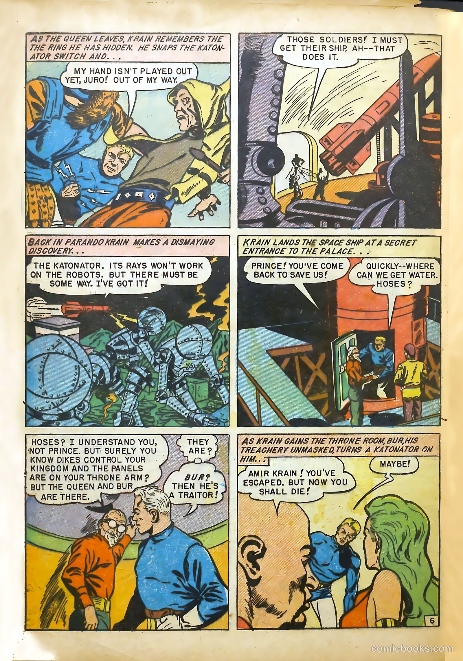 Captain Science #2 (1951) — page 31 of 35