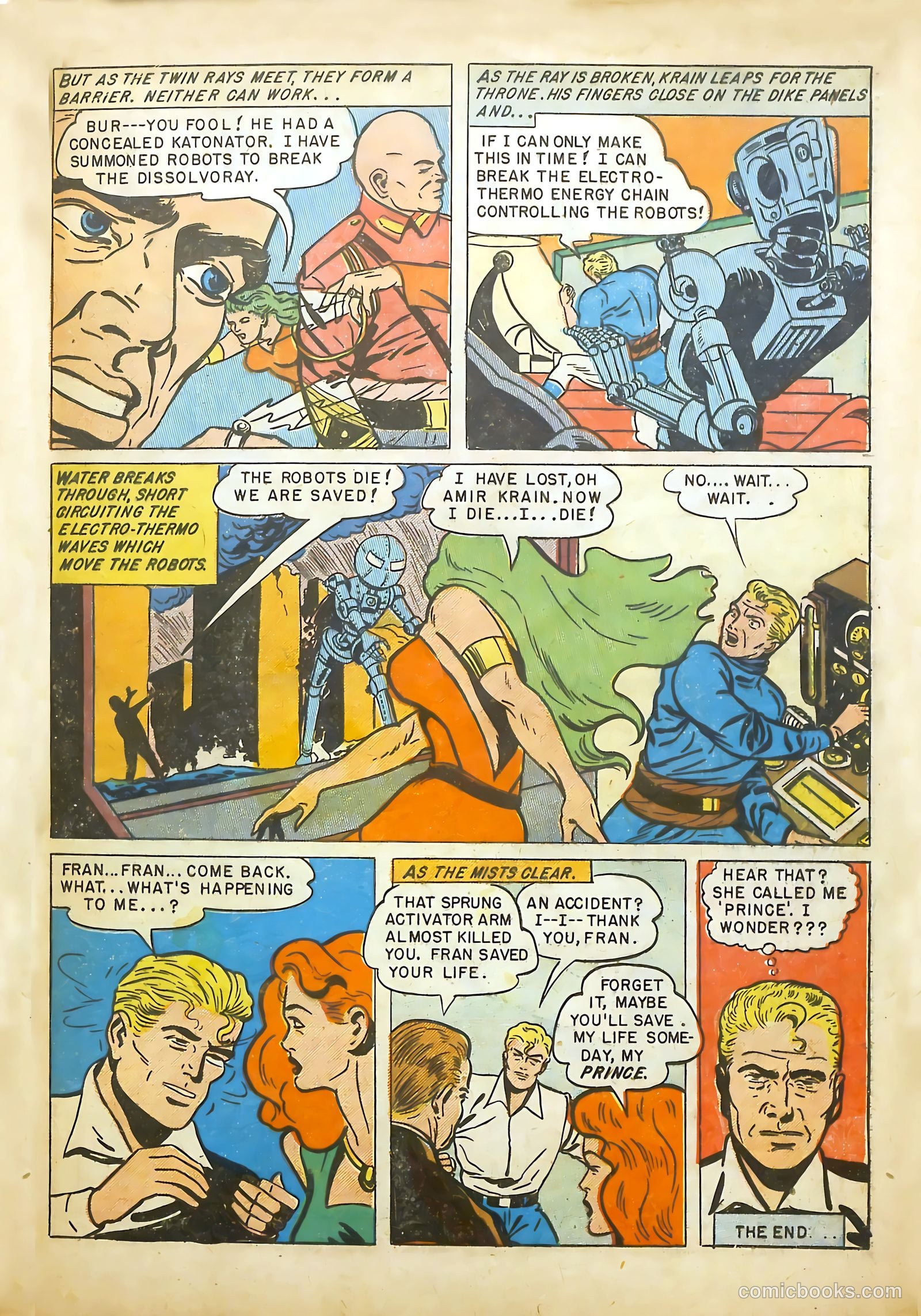 Captain Science #2 (1951) — page 32 of 35