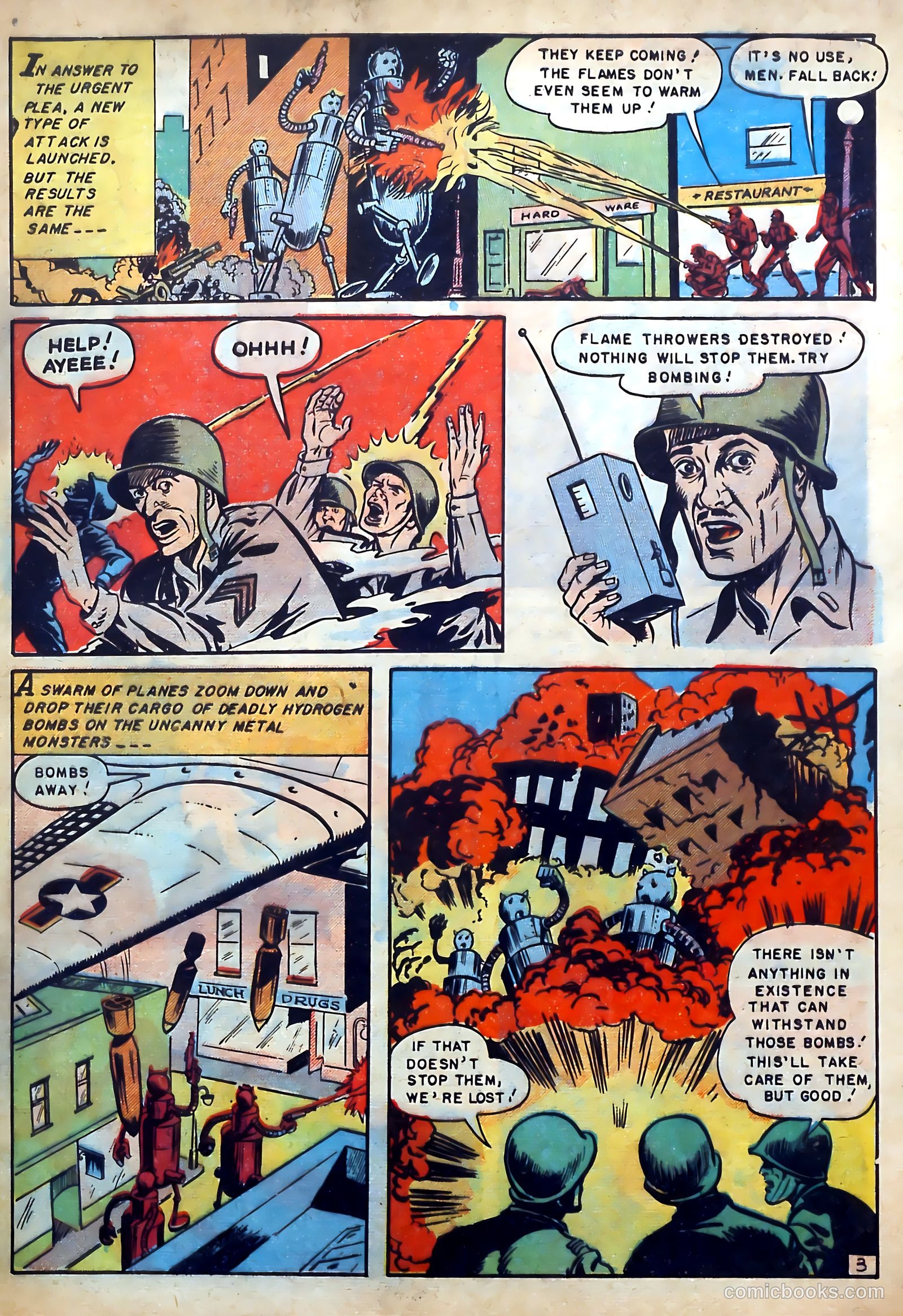 Captain Science #3 (1951) — page 5 of 36